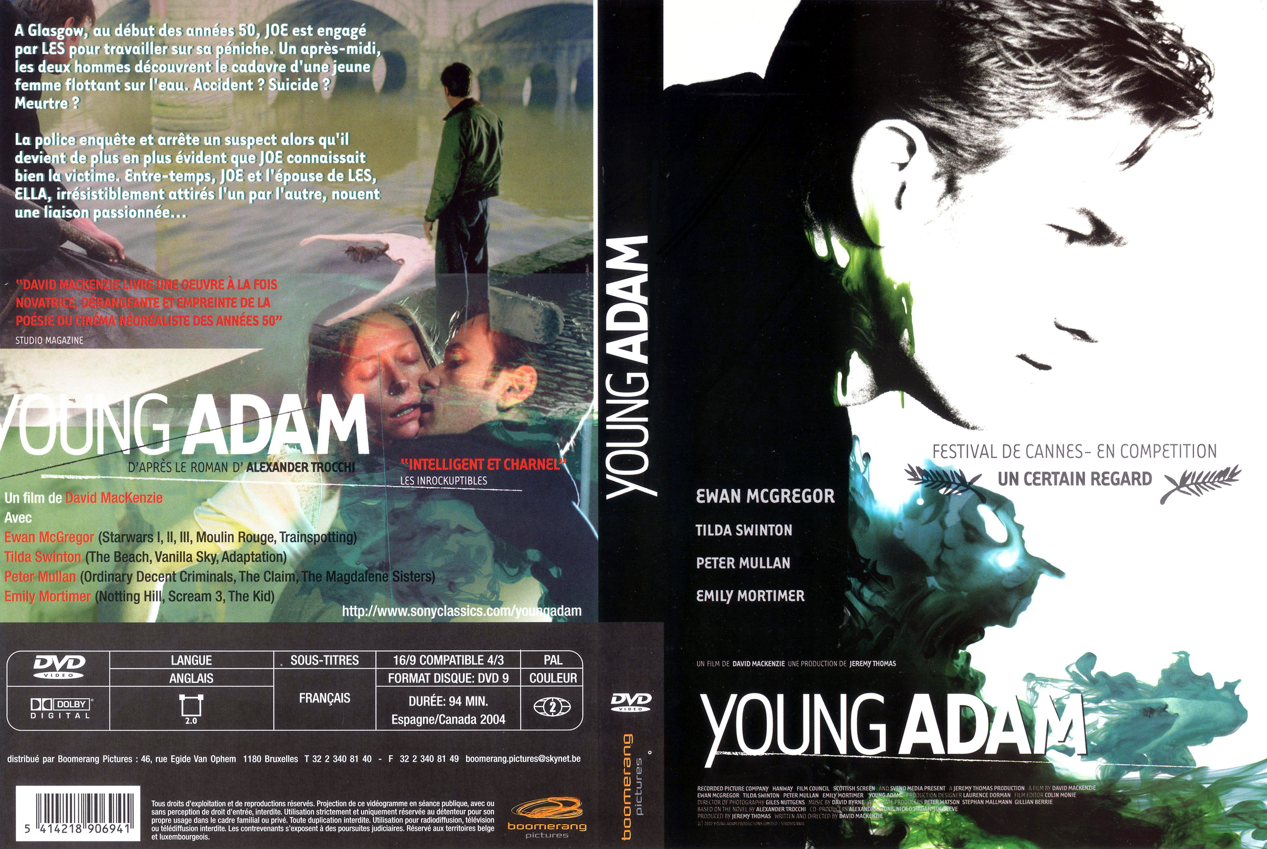 Jaquette DVD Young Adam