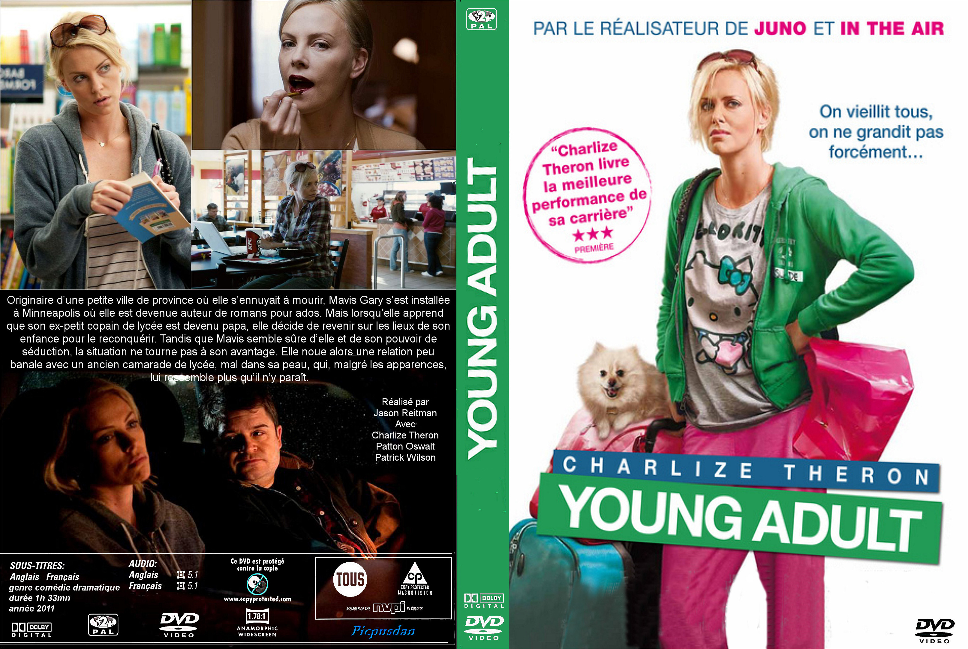 Jaquette DVD Young Adult custom