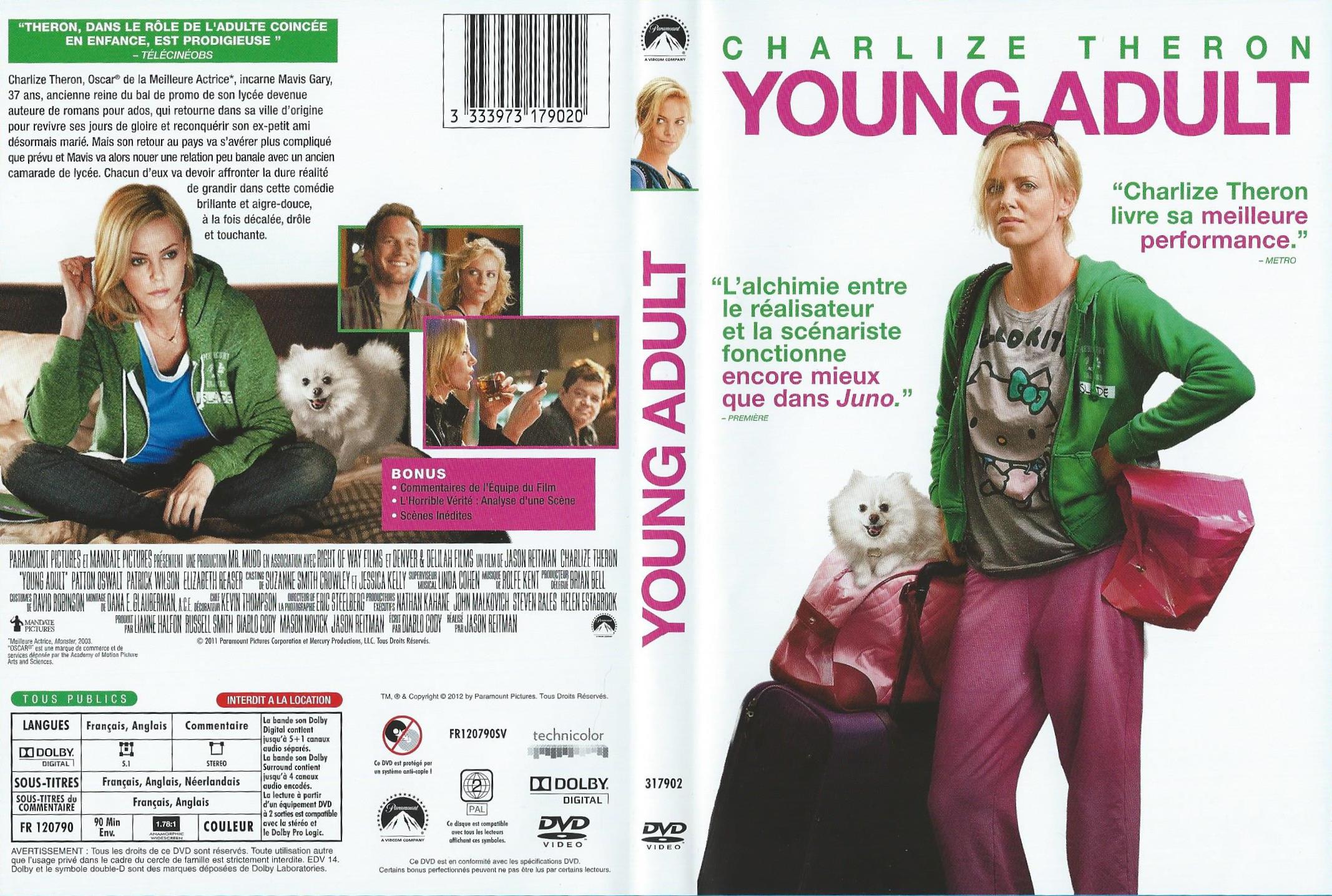 Jaquette DVD Young adult