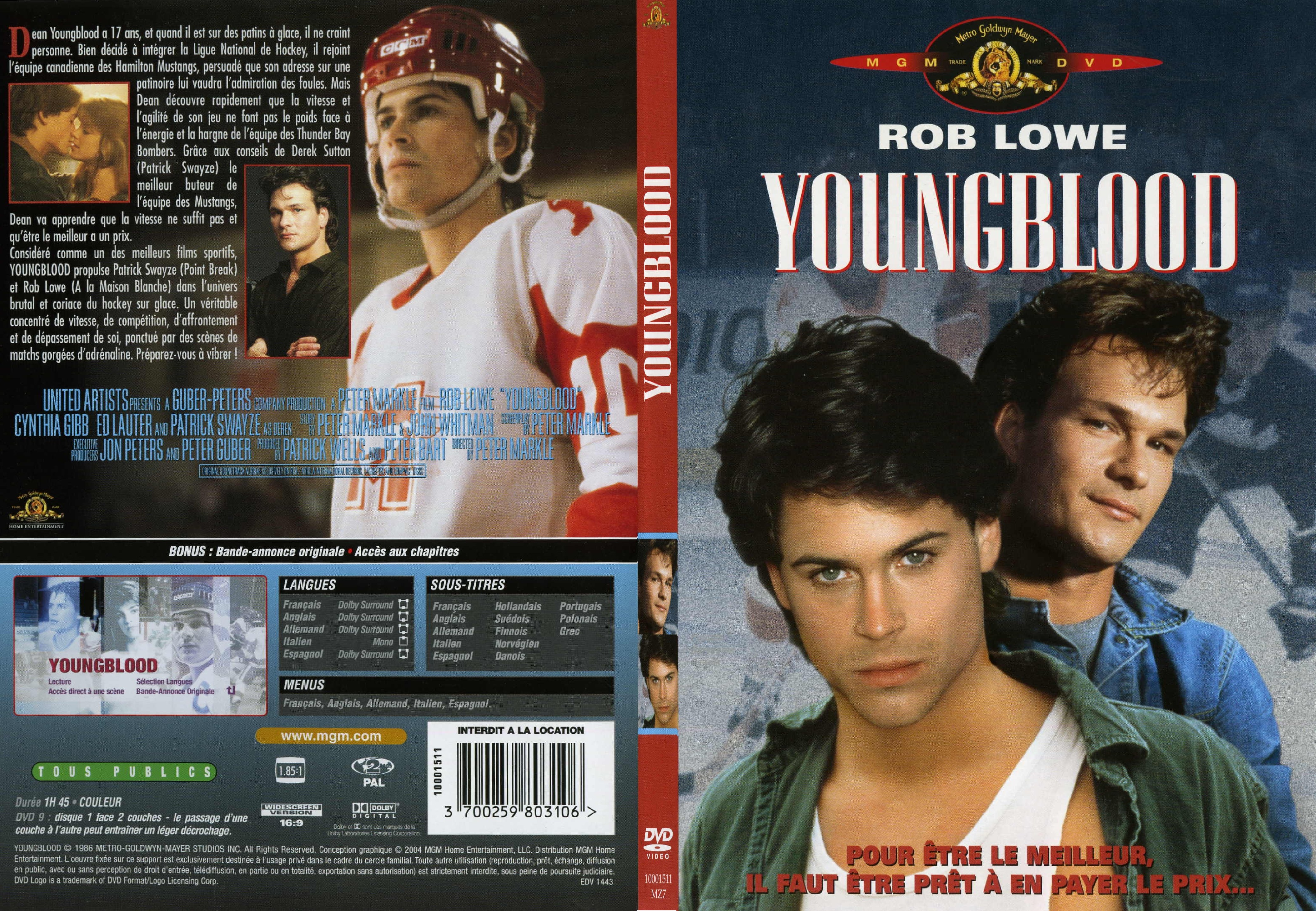 Jaquette DVD Youngblood - SLIM