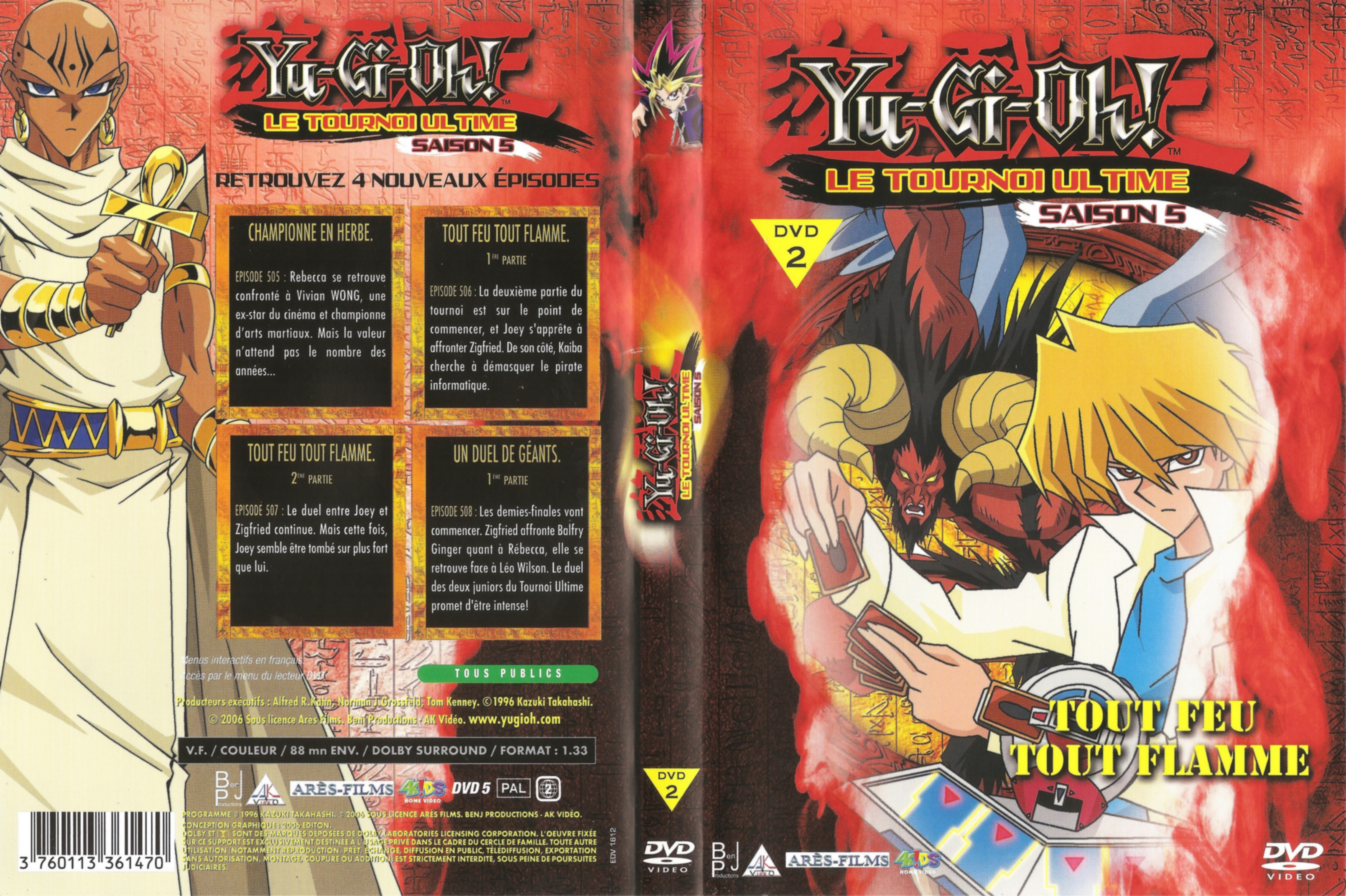 Jaquette DVD Yu-gi-oh! Saison 5 vol 2