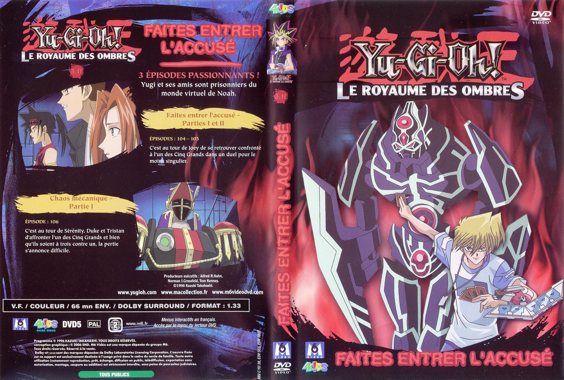 Jaquette DVD Yu-gi-oh! saison 3 vol 11