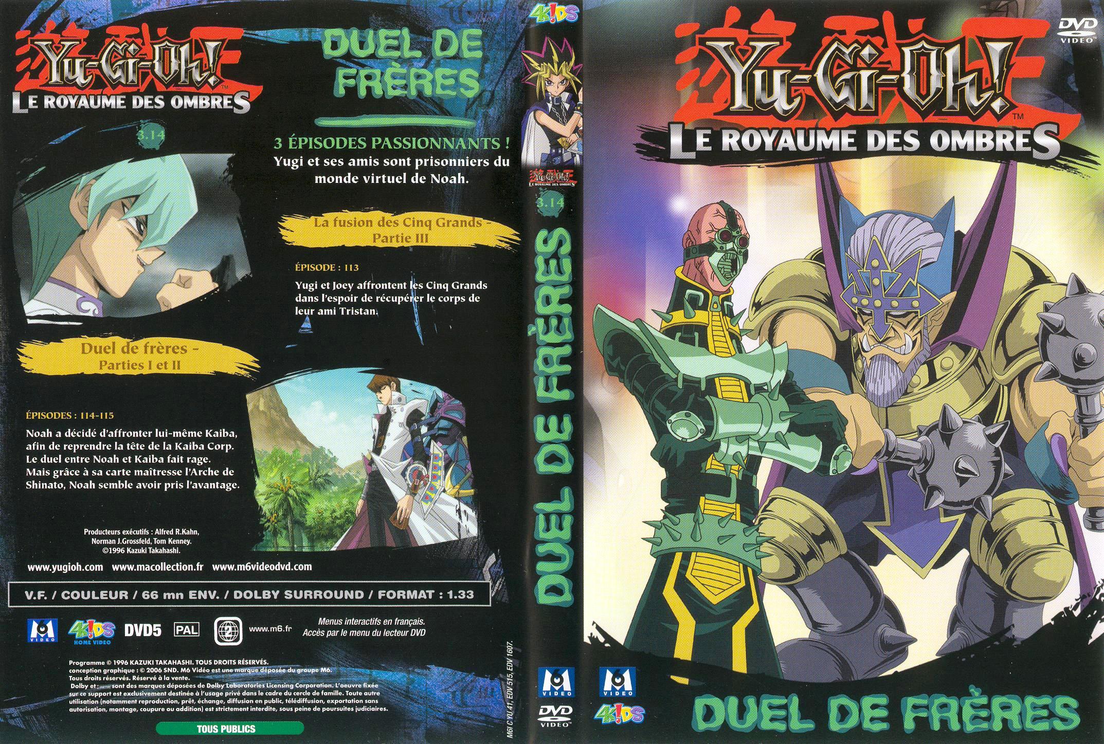 Jaquette DVD Yu-gi-oh! saison 3 vol 14