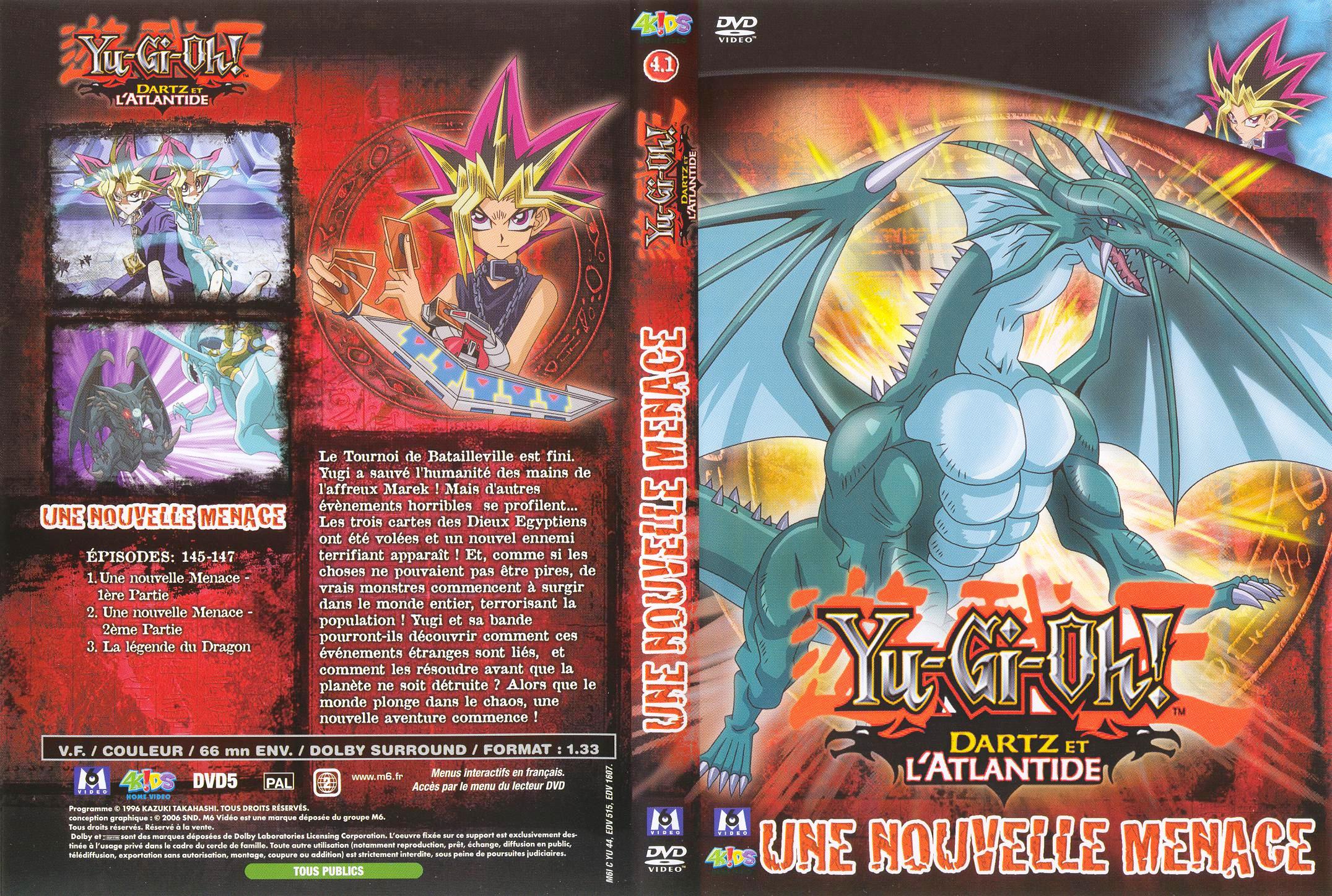 Jaquette DVD Yu-gi-oh! saison 4 vol 1