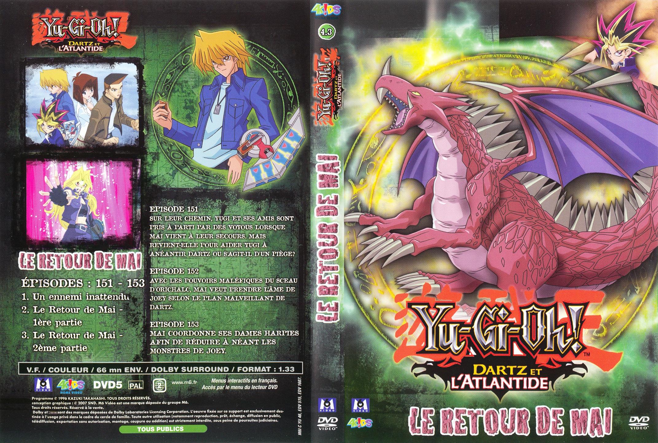 Jaquette DVD Yu-gi-oh! saison 4 vol 3