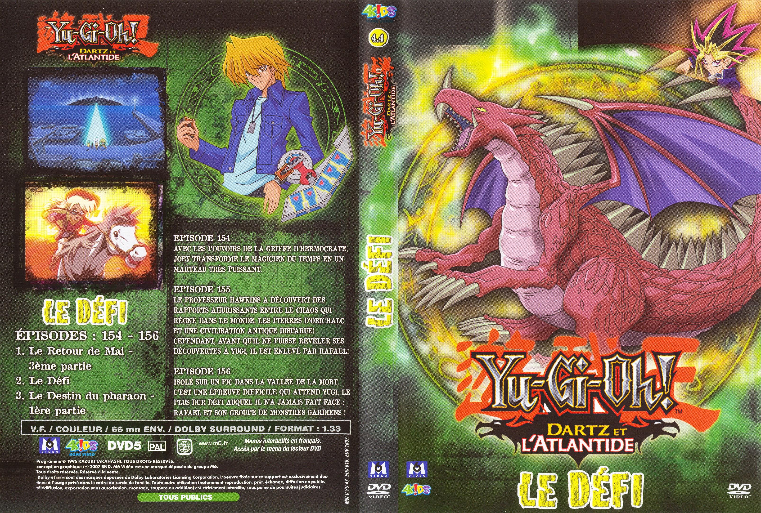 Jaquette DVD Yu-gi-oh! saison 4 vol 4