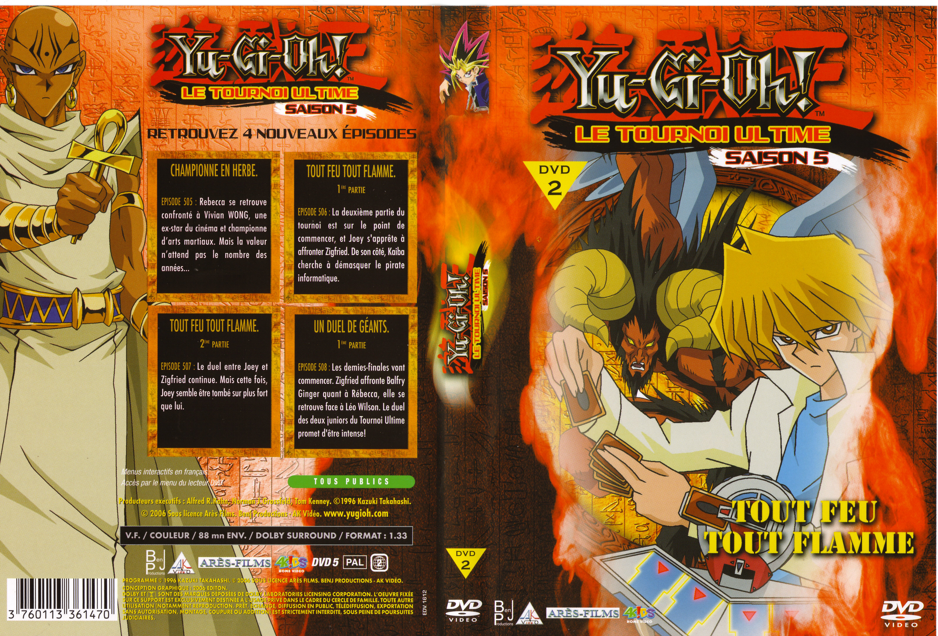 Jaquette DVD Yu-gi-oh! saison 5