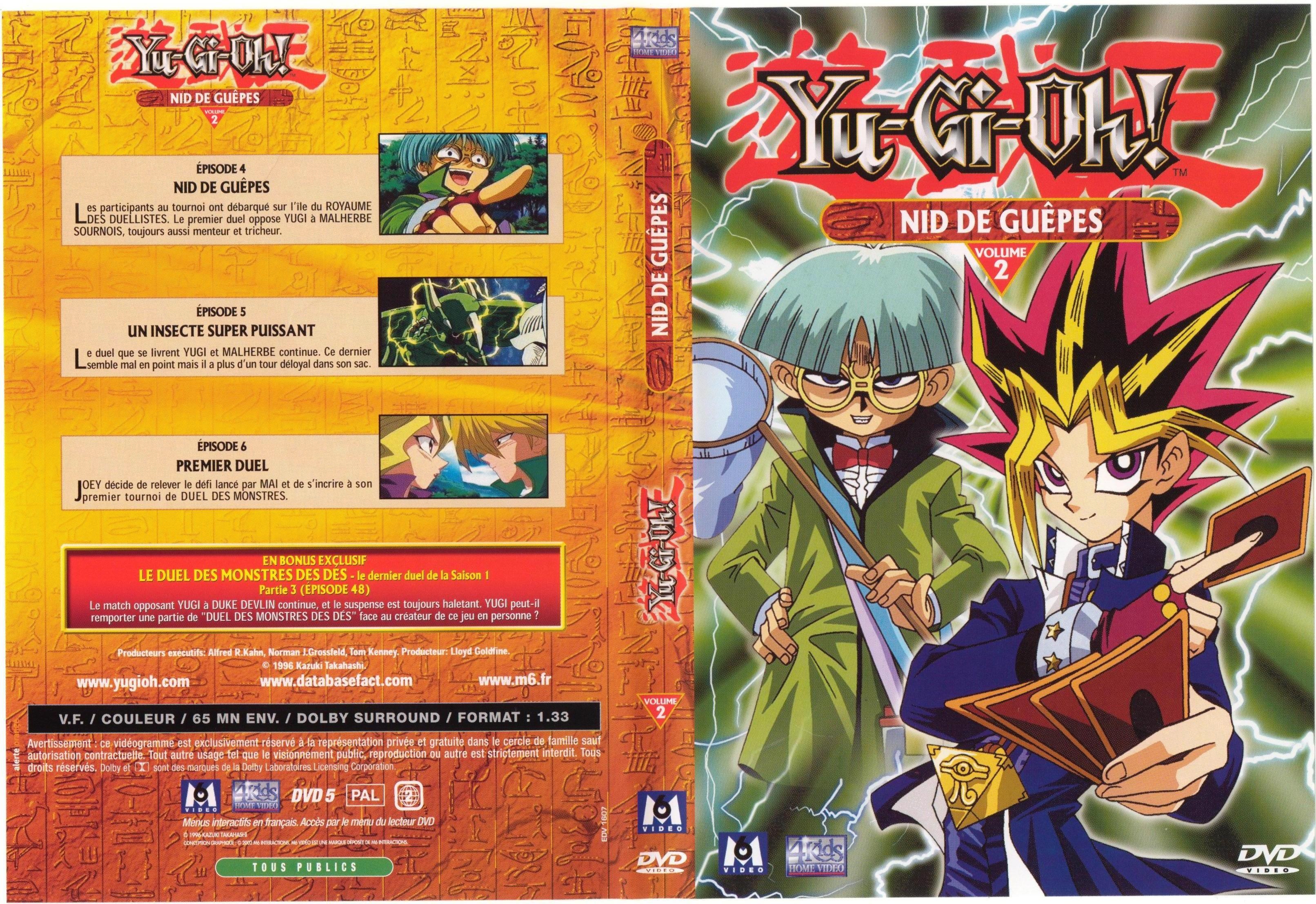 Jaquette DVD Yu-gi-oh! vol 02