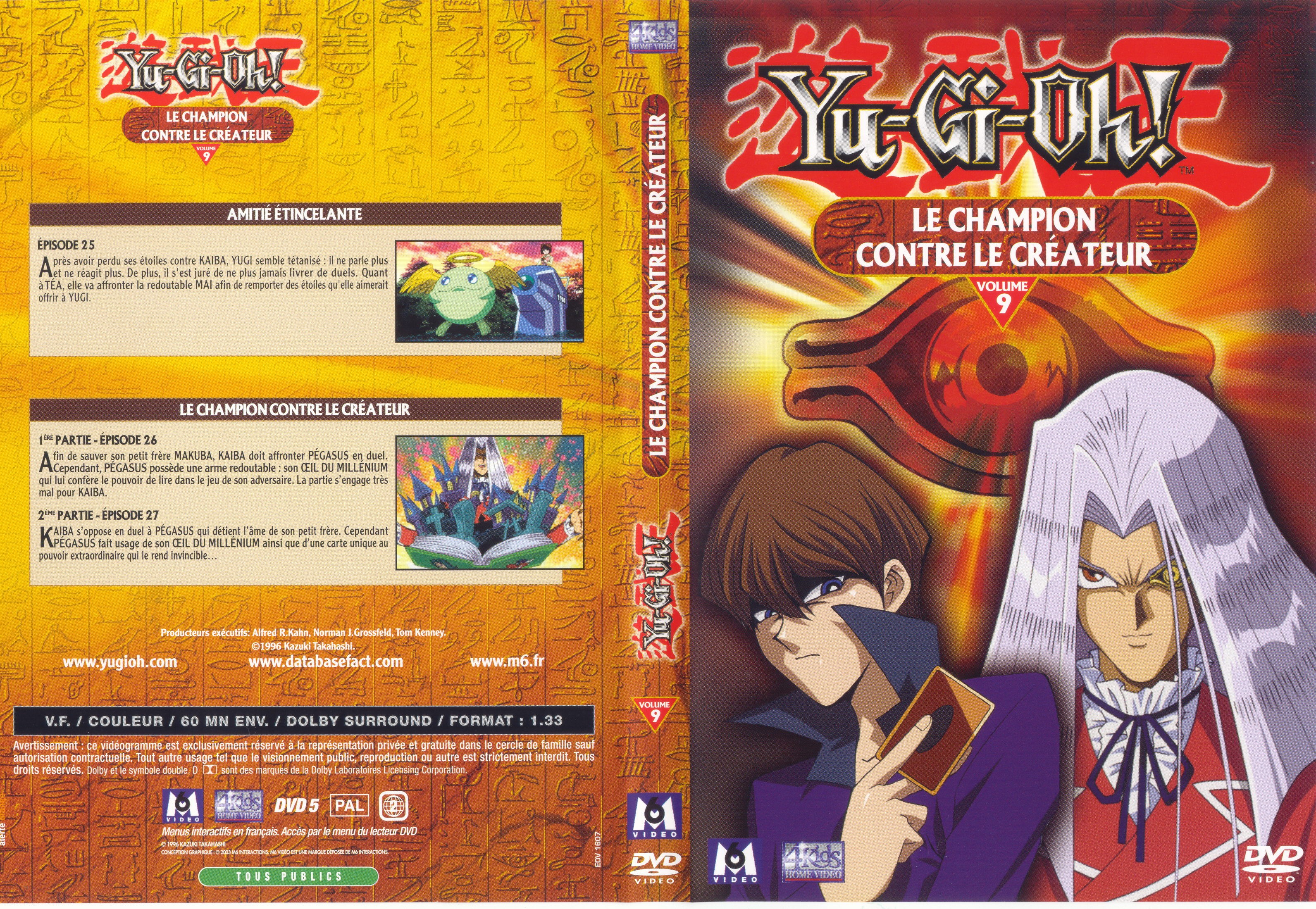 Jaquette DVD Yu-gi-oh! vol 09