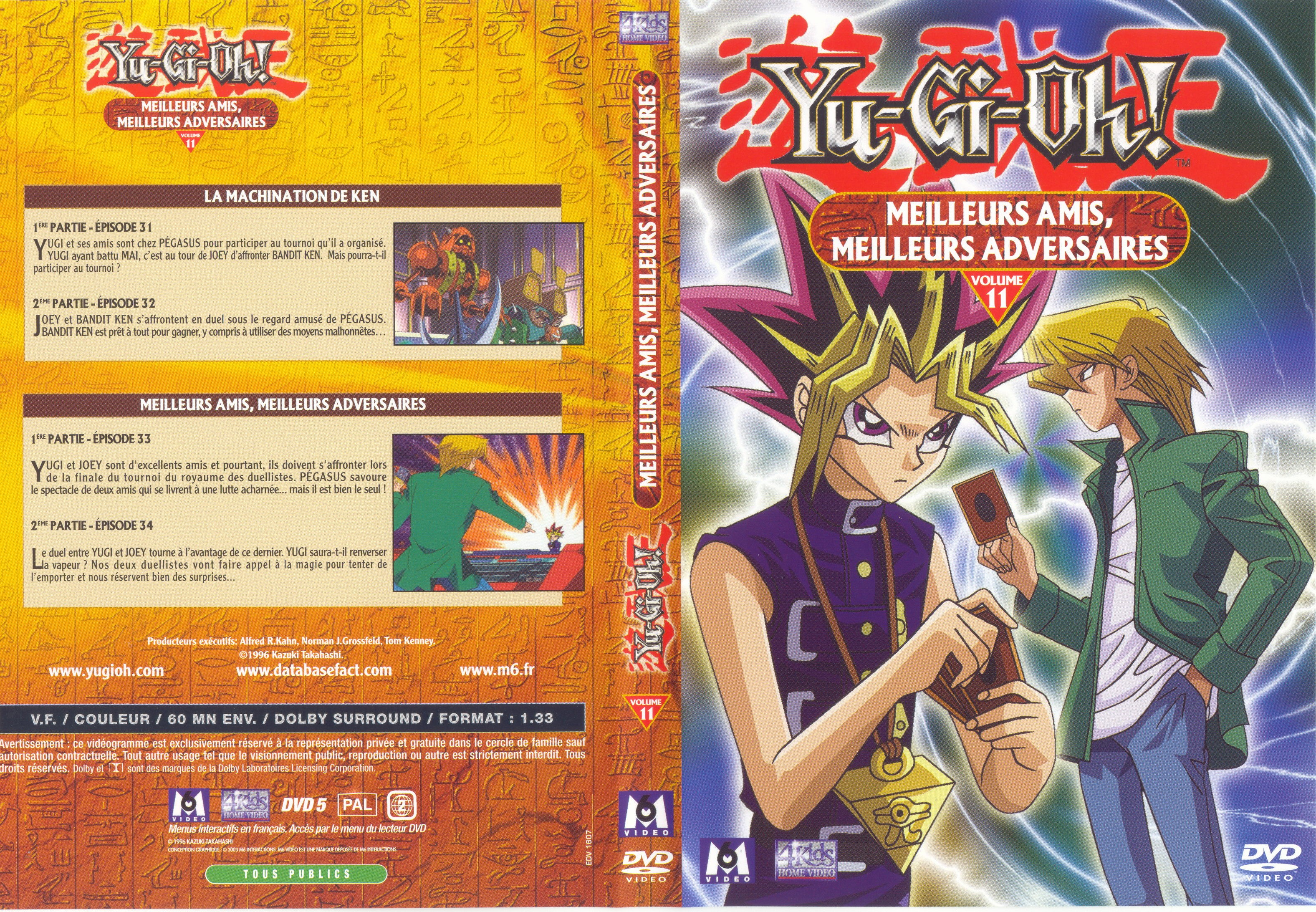 Jaquette DVD Yu-gi-oh! vol 11