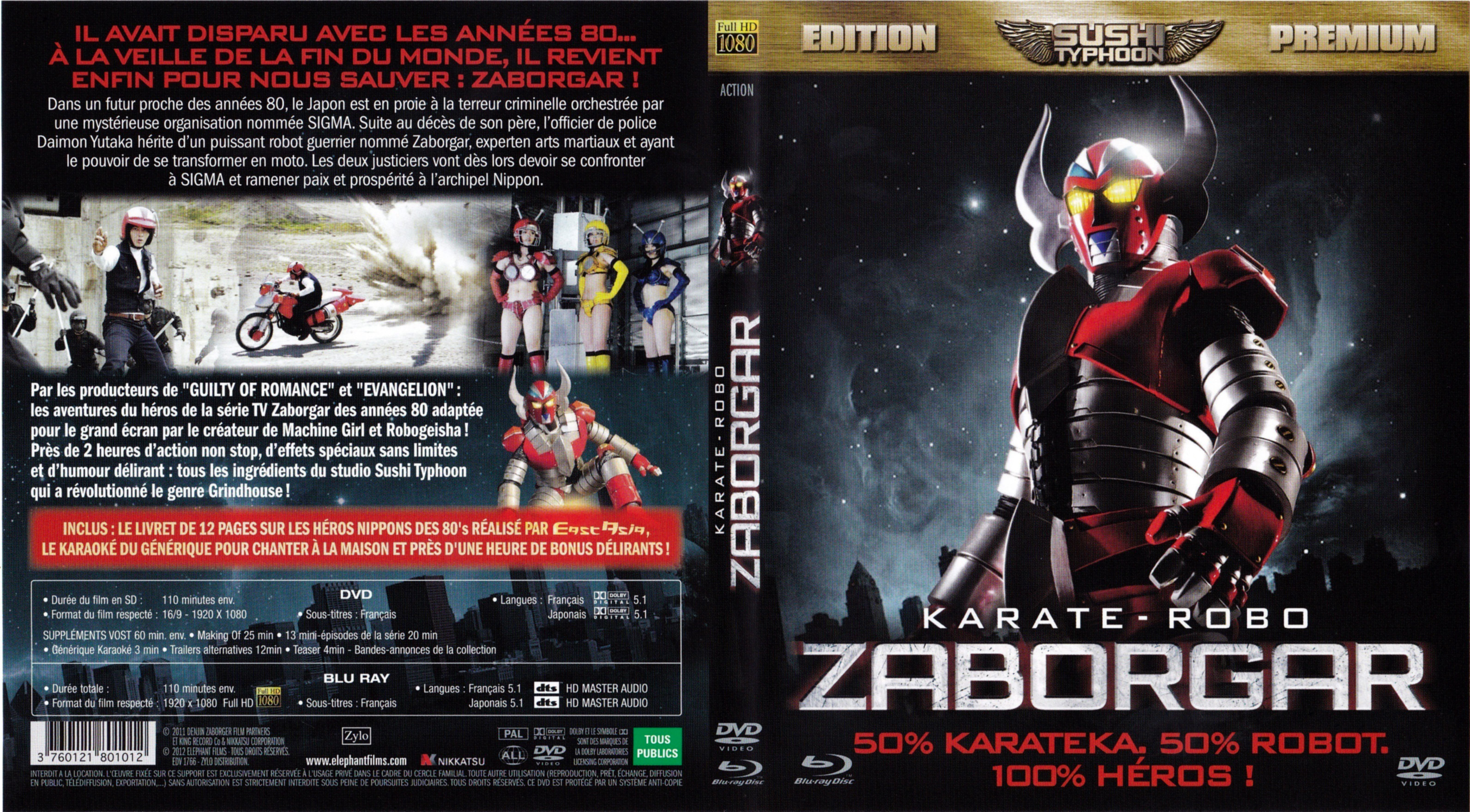 Jaquette DVD Zaborgar (BLU-RAY)