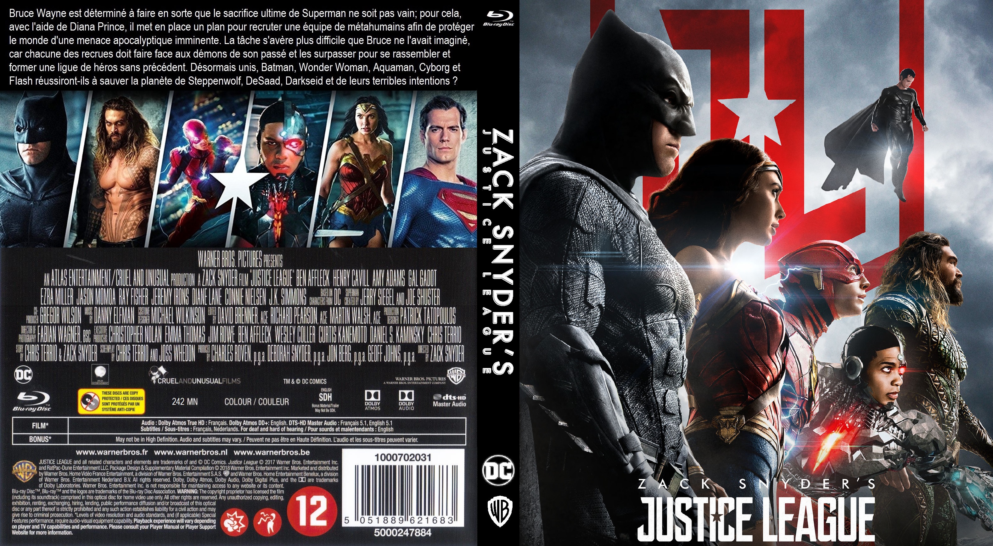 Jaquette DVD Zack Snyder