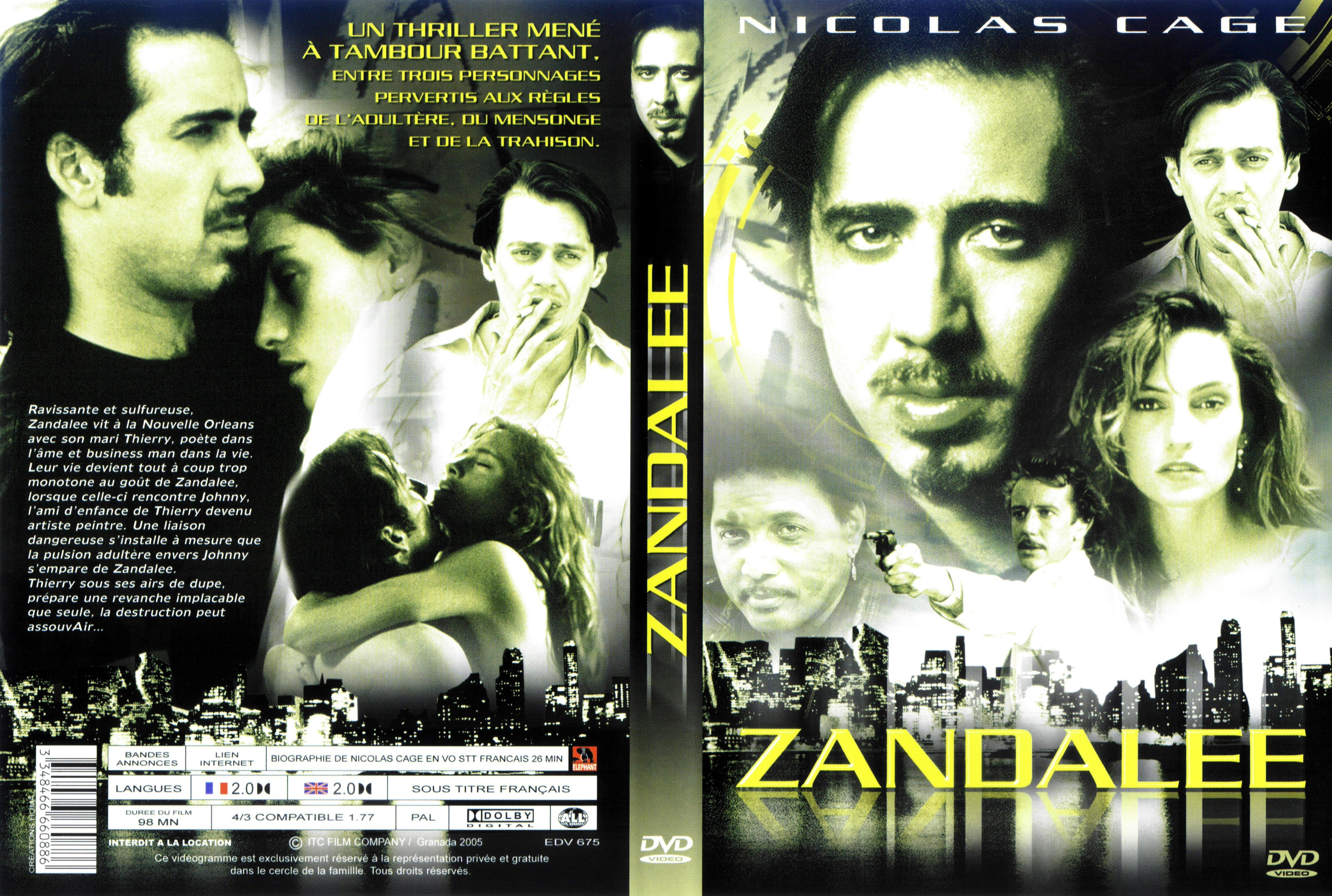 Jaquette DVD Zandalee