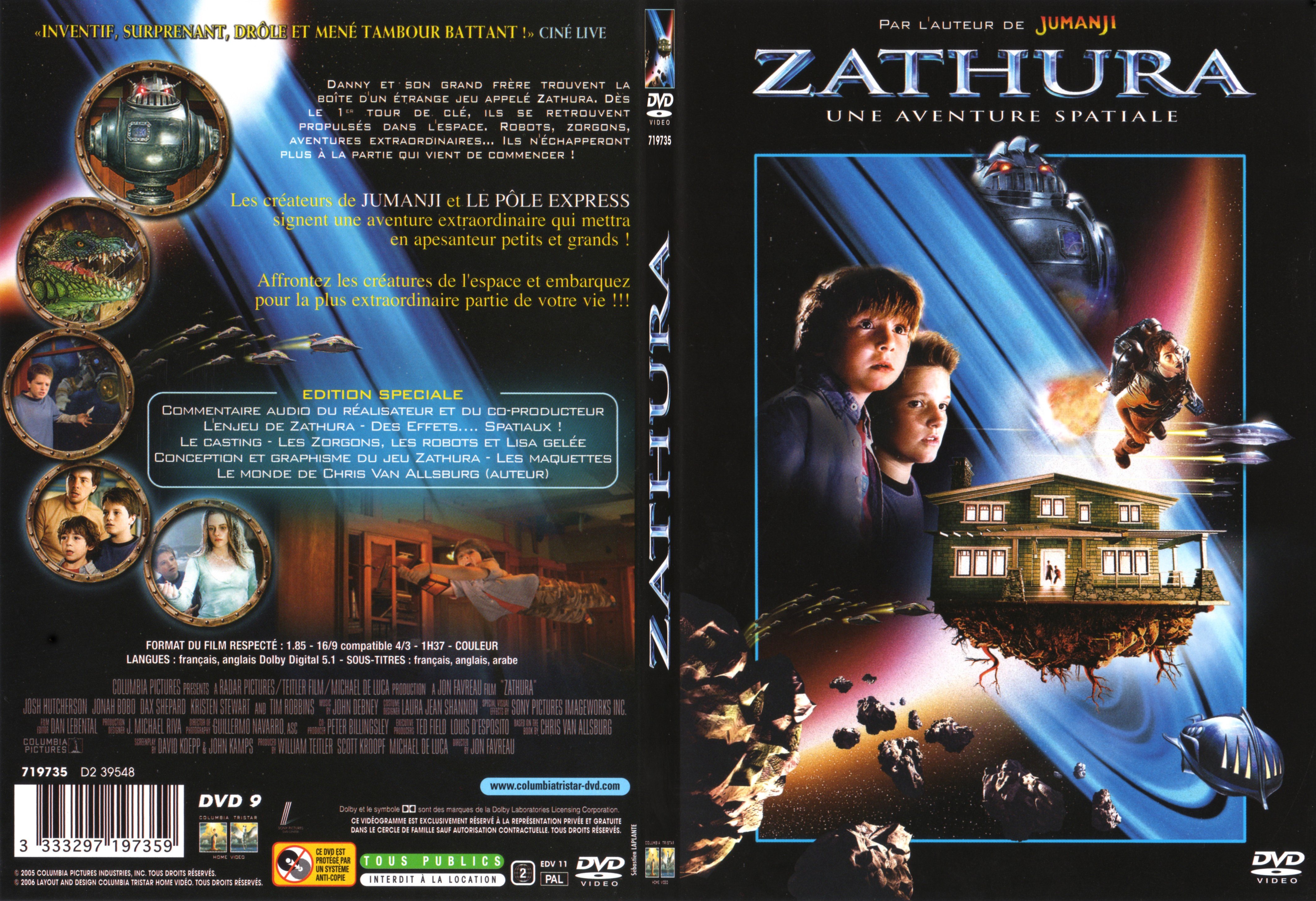 Jaquette DVD Zathura - SLIM