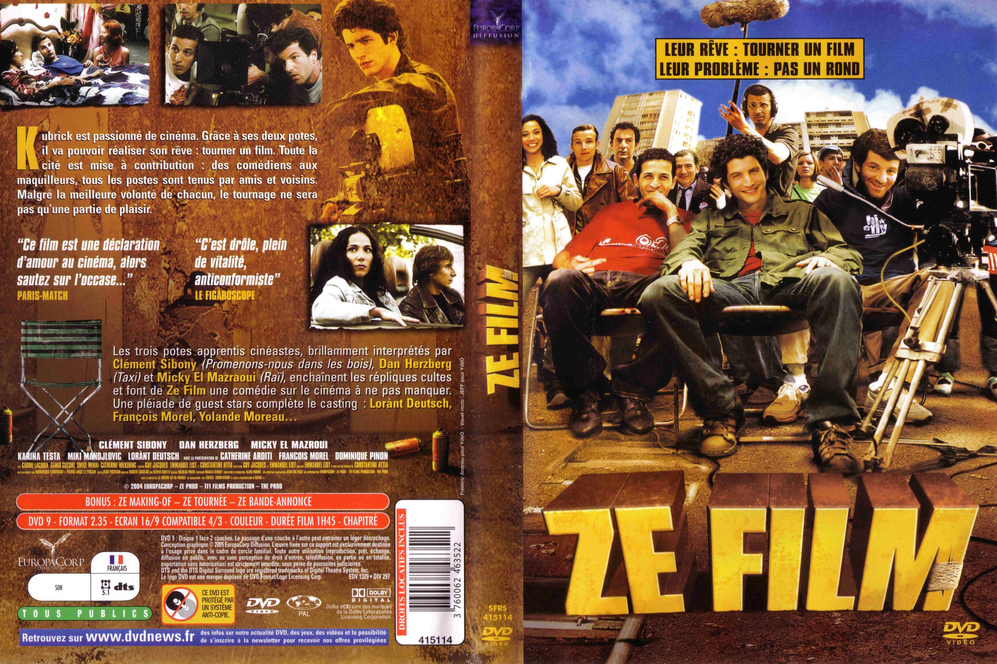 Jaquette DVD Ze film