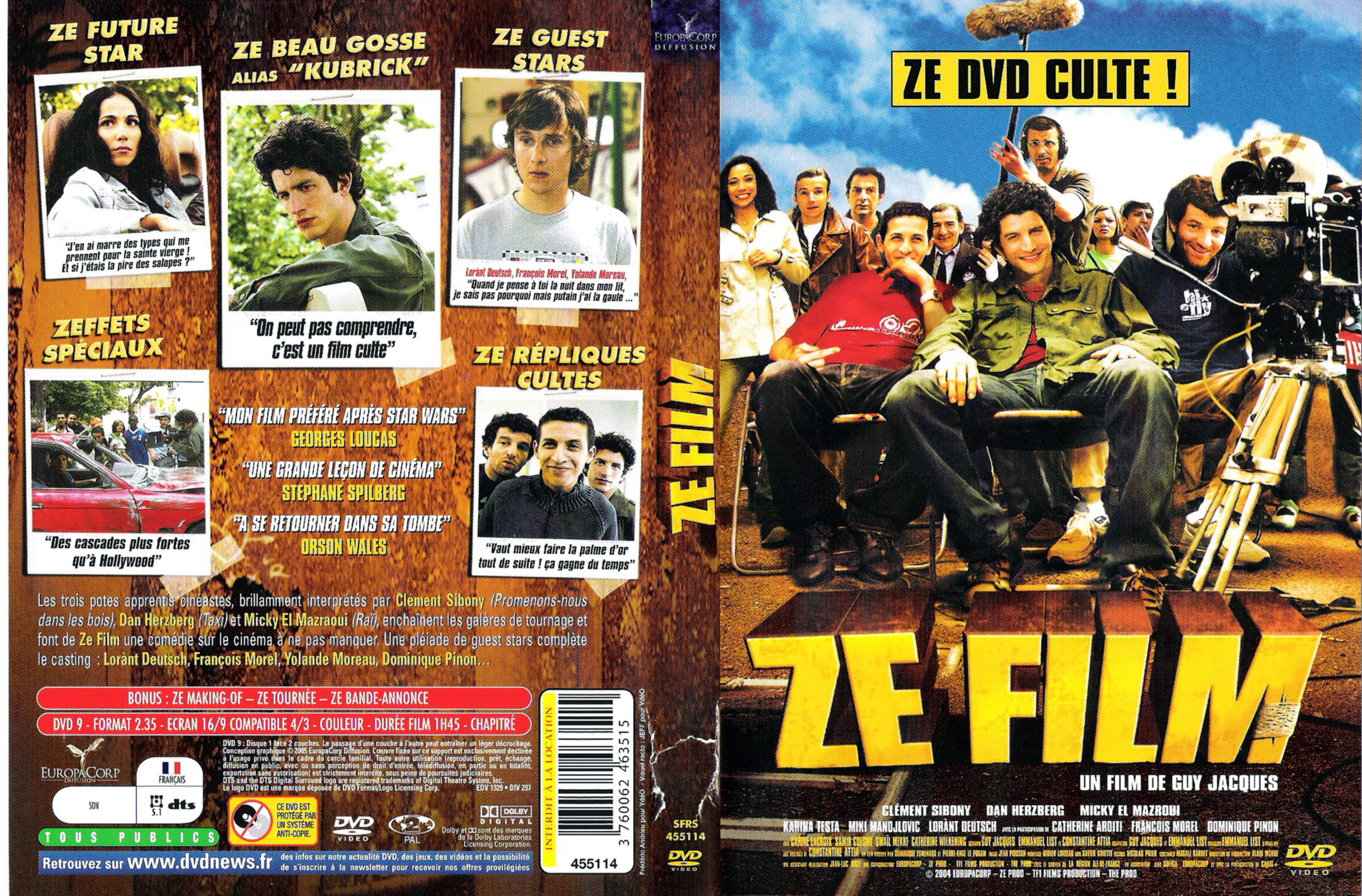 Jaquette DVD Ze film v2