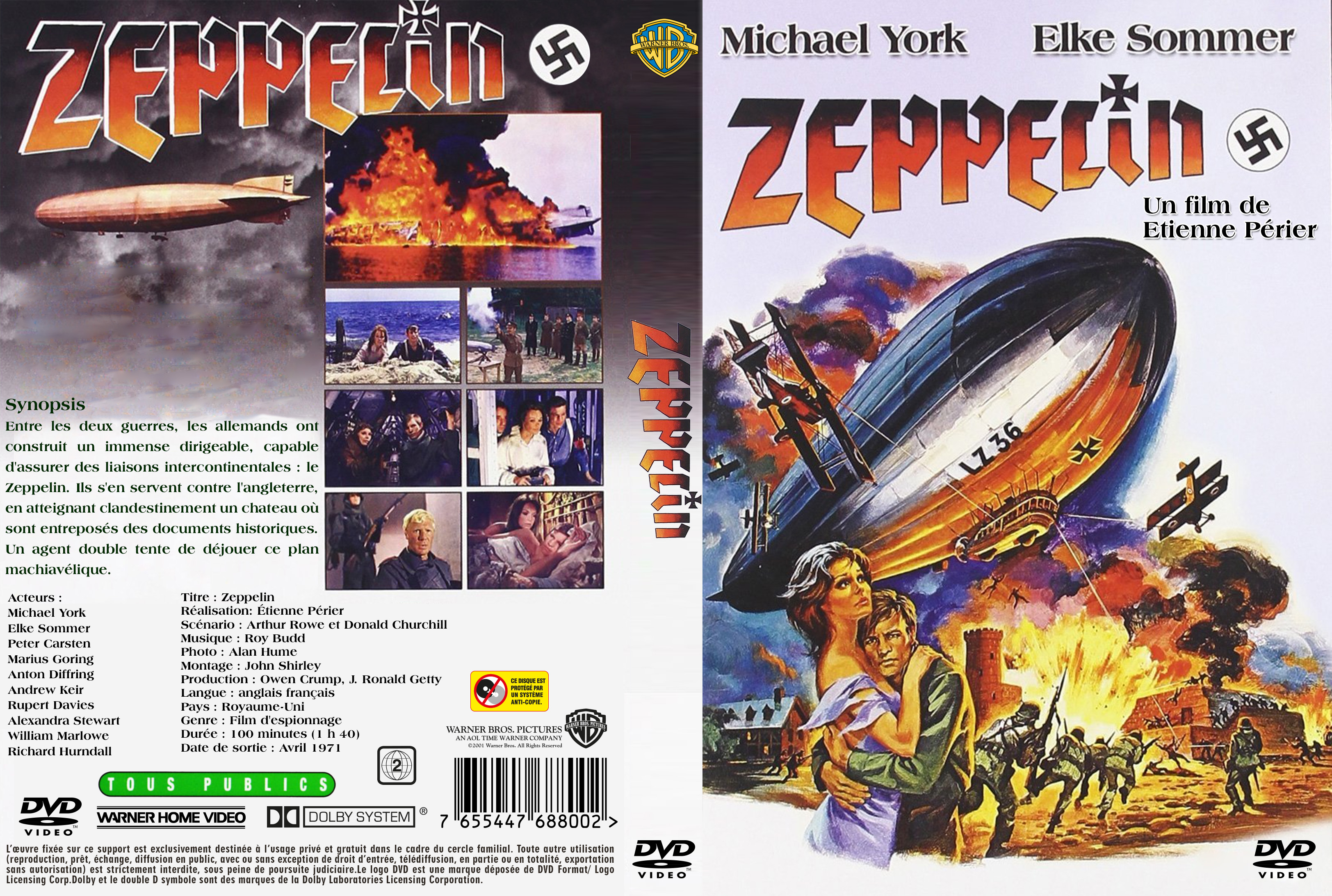 Jaquette DVD Zeppelin custom v2