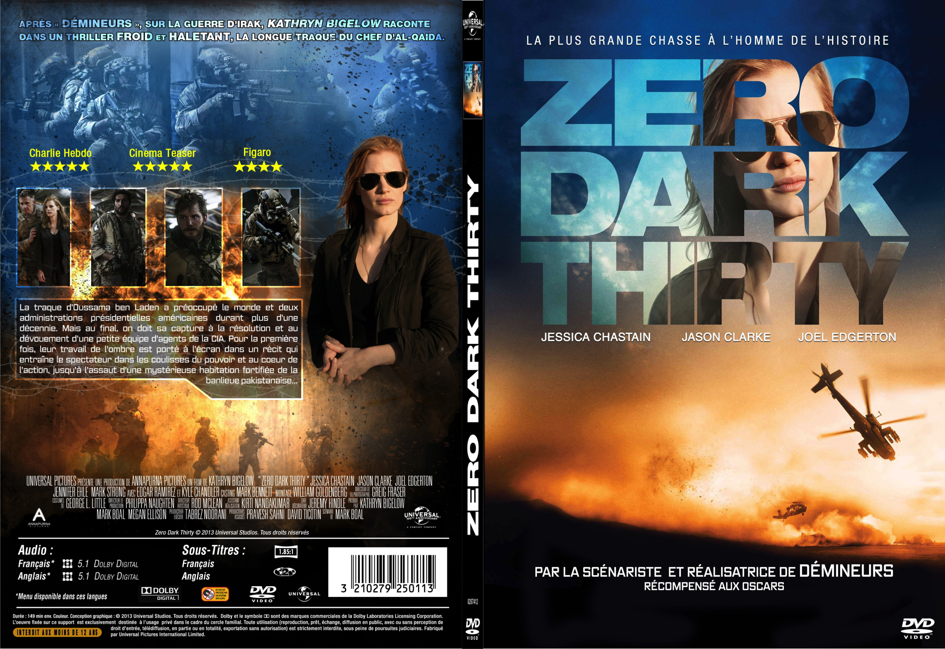 Jaquette DVD Zero Dark Thirty - SLIM