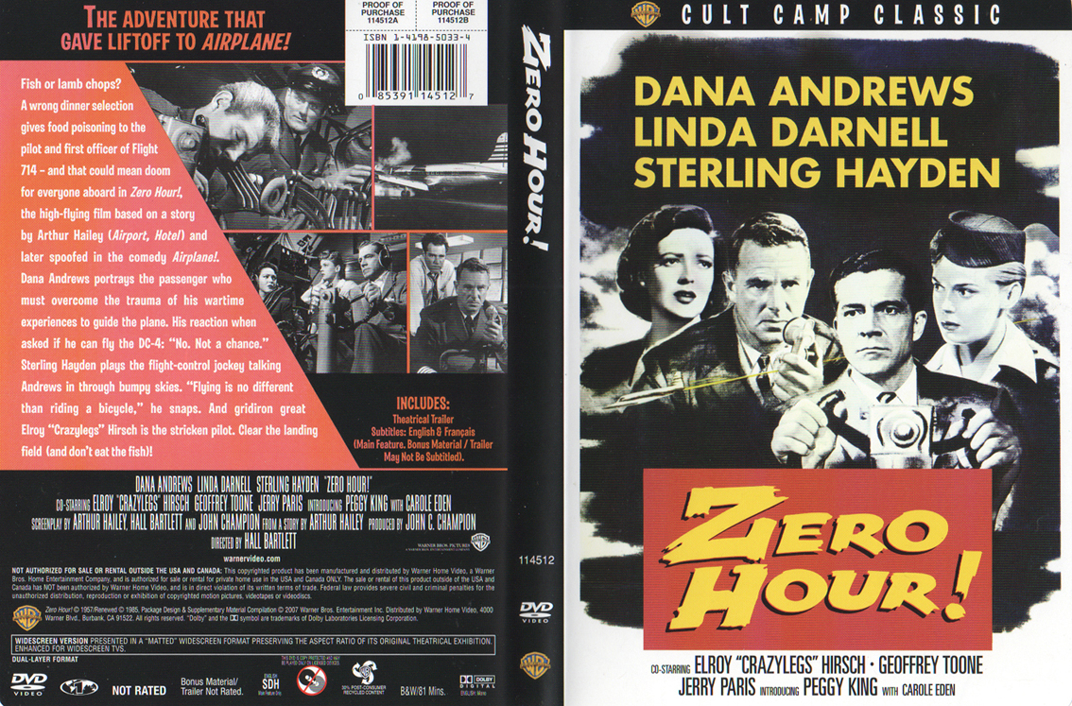 Jaquette DVD Zero hour