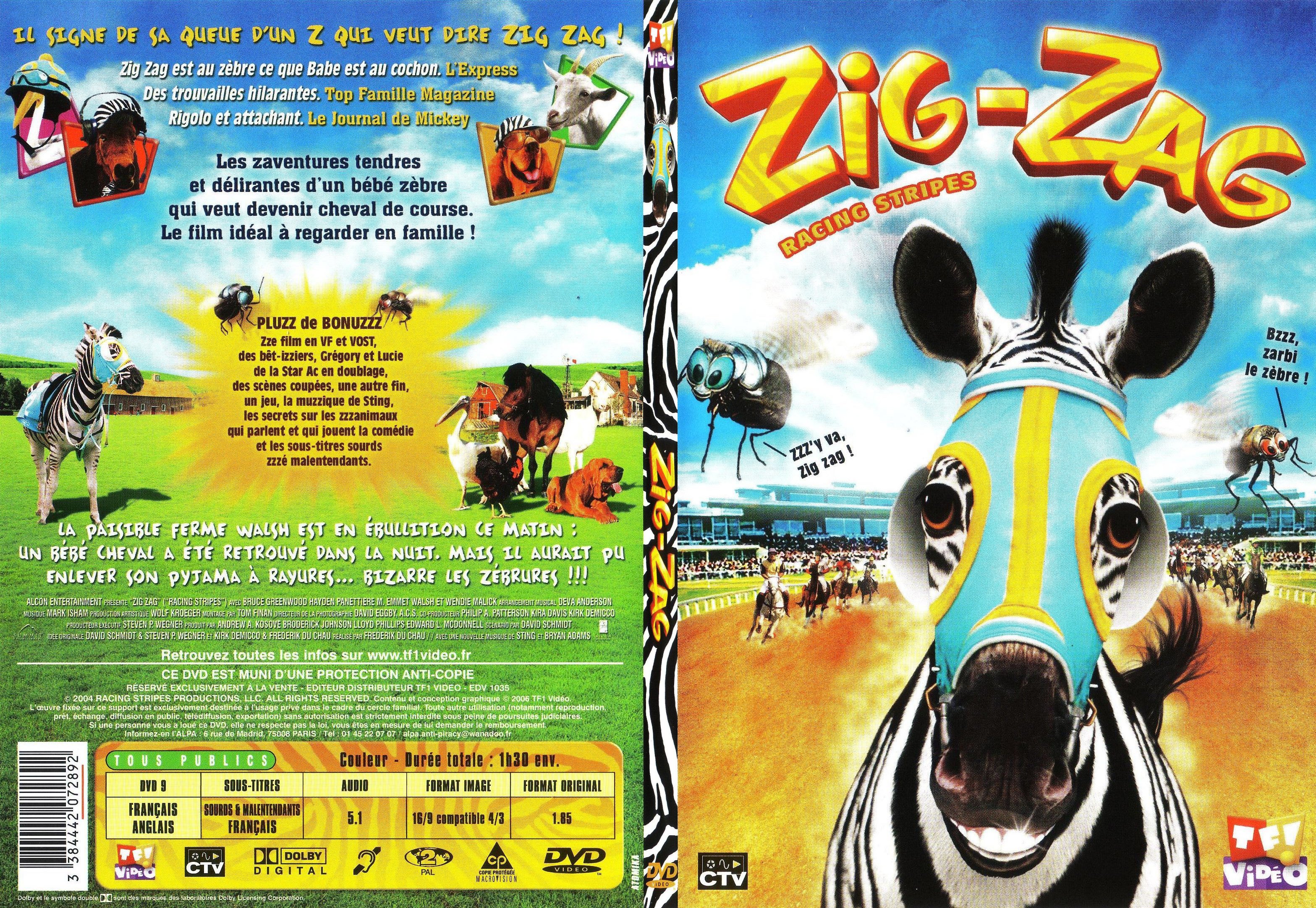 Jaquette DVD Zig-Zag - SLIM