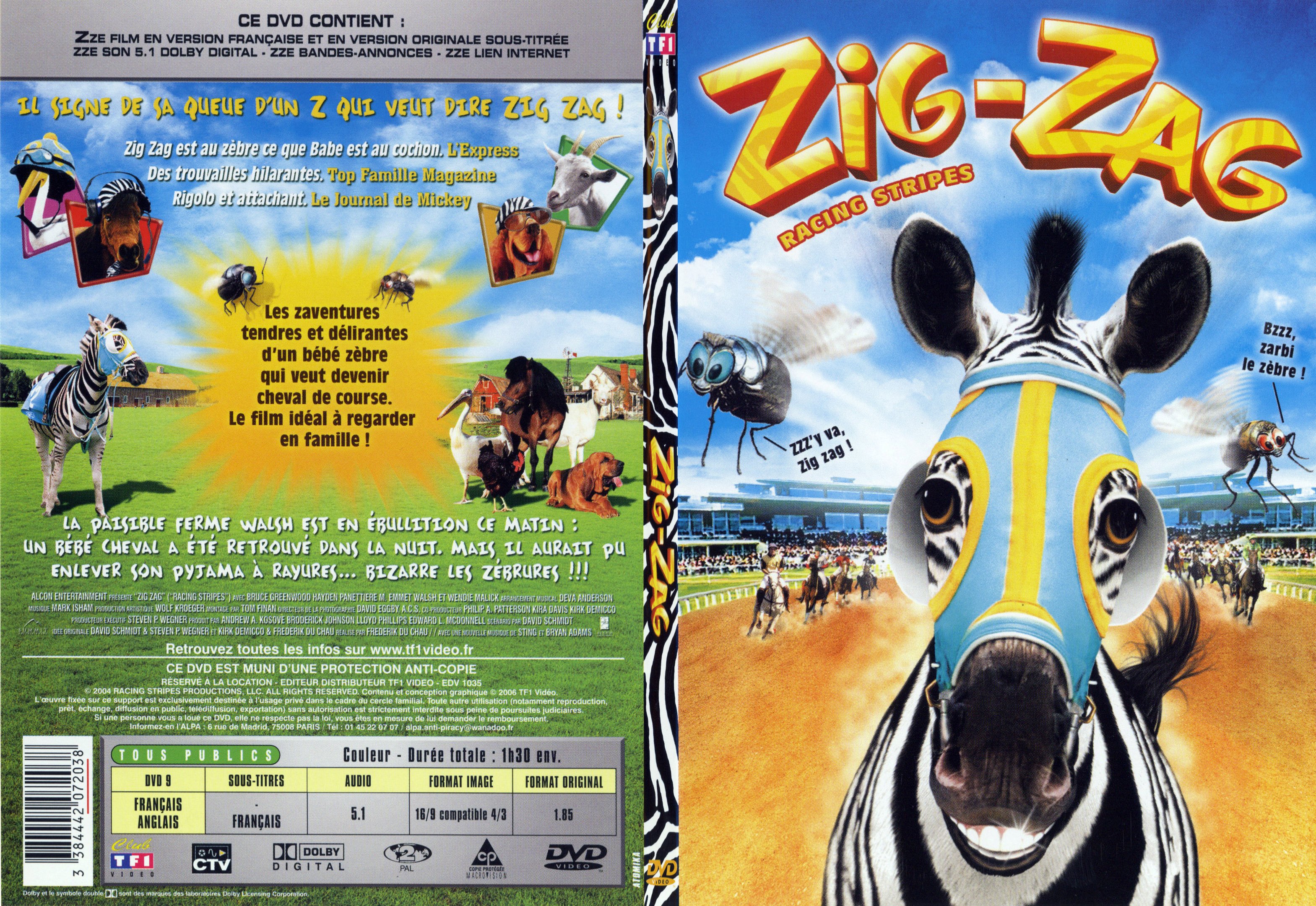 Jaquette DVD Zig-Zag - SLIM v2