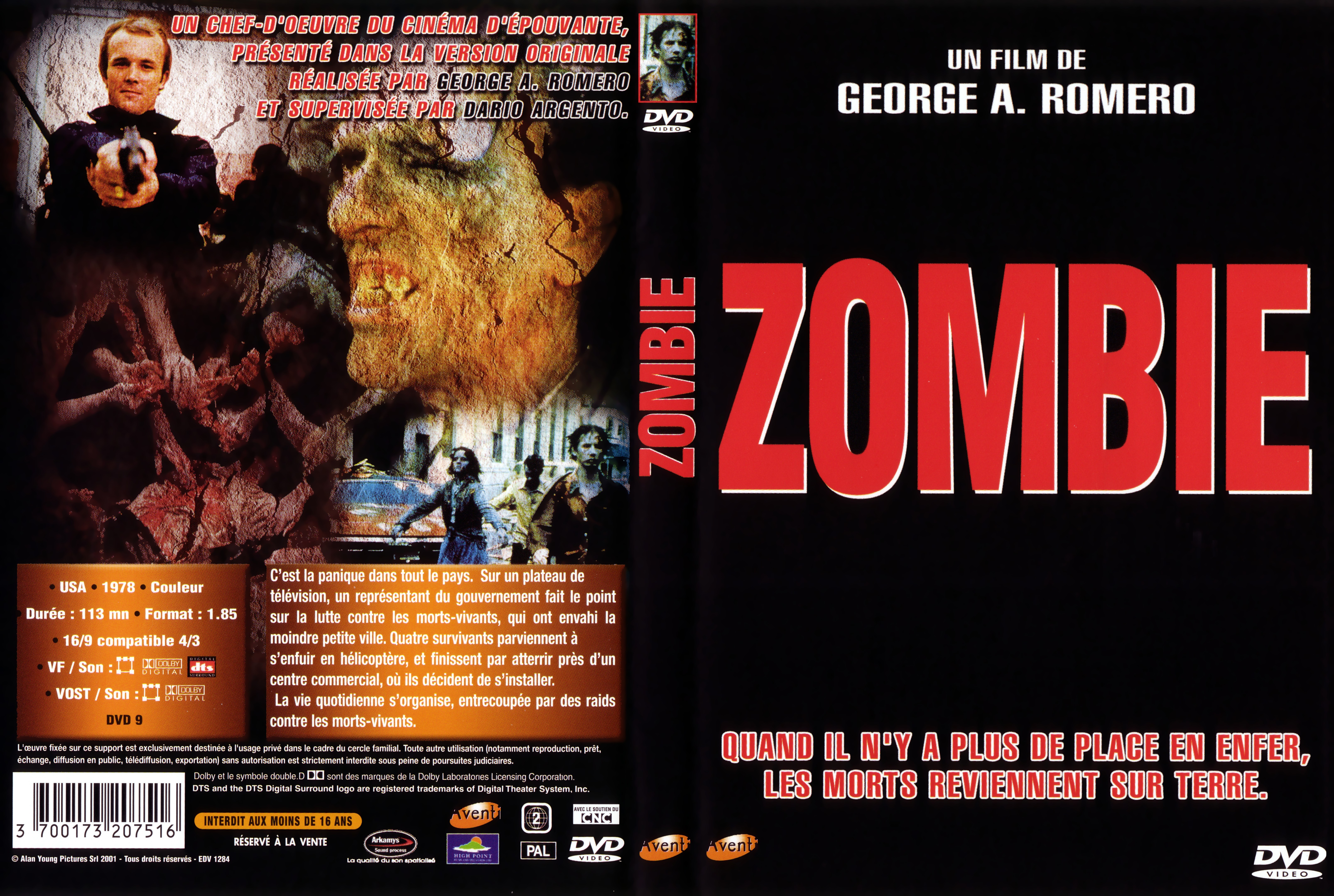 Jaquette DVD Zombie