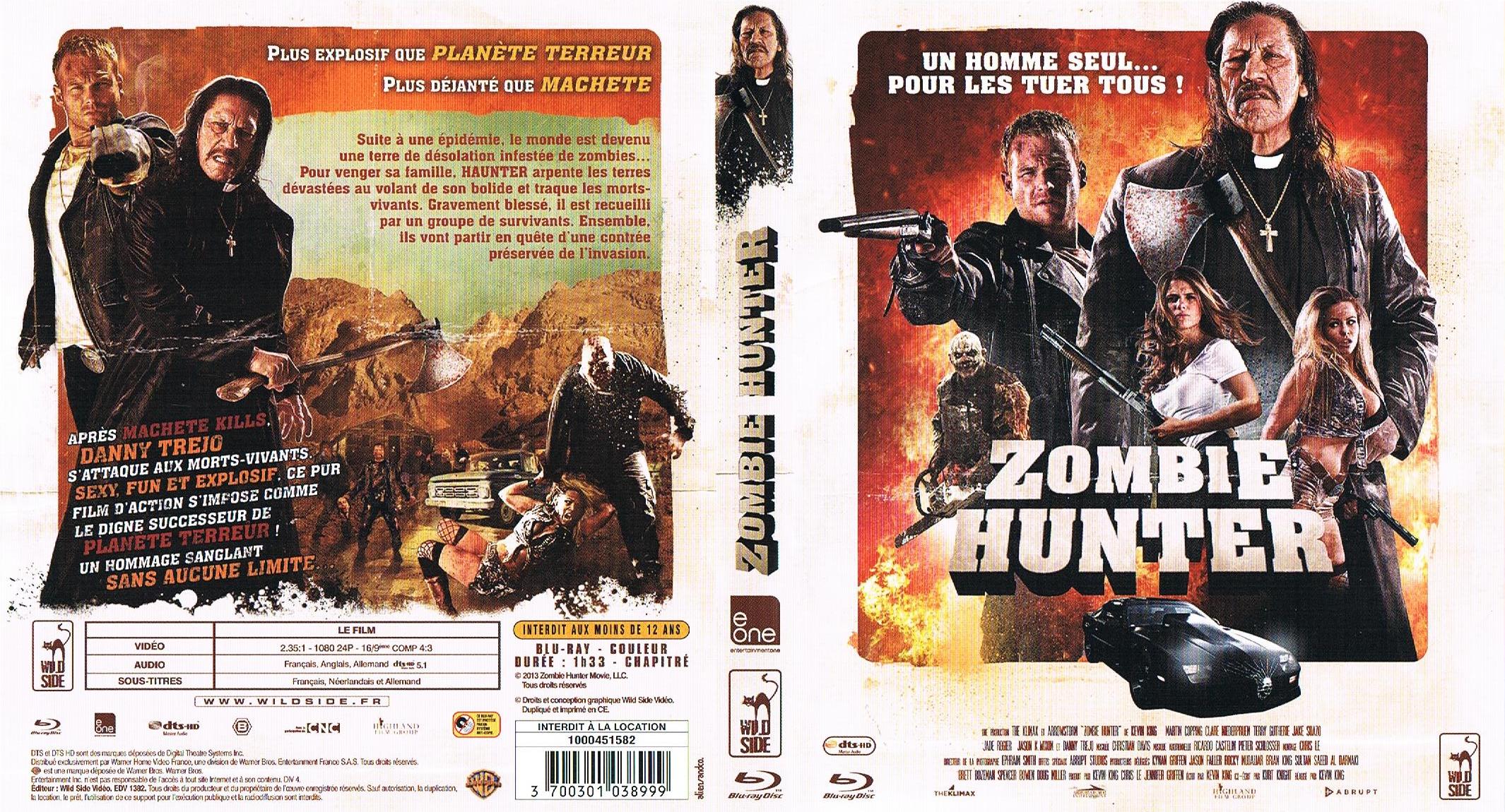 Jaquette DVD Zombie Hunter (BLU-RAY)