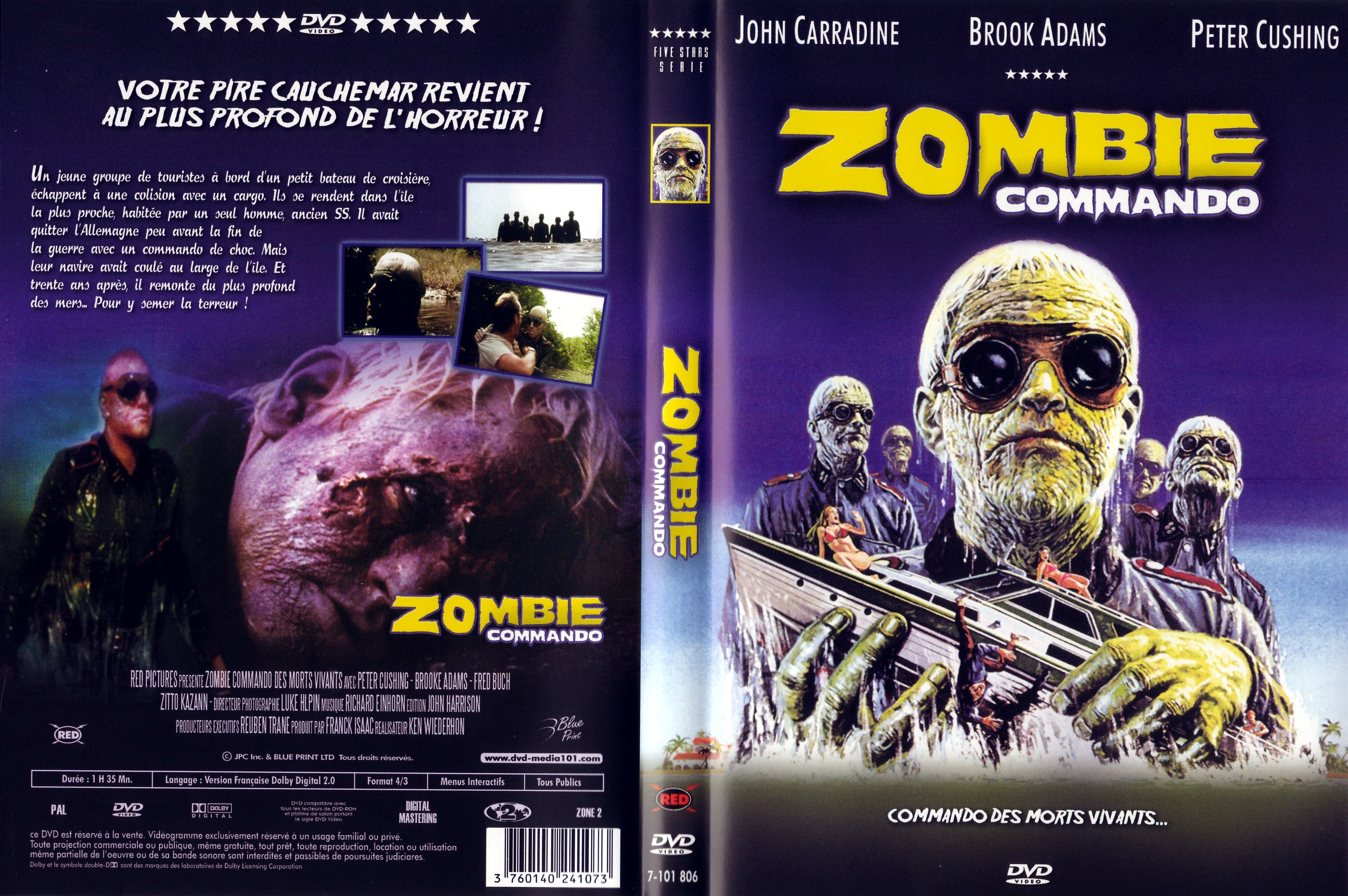 Jaquette DVD Zombie commando