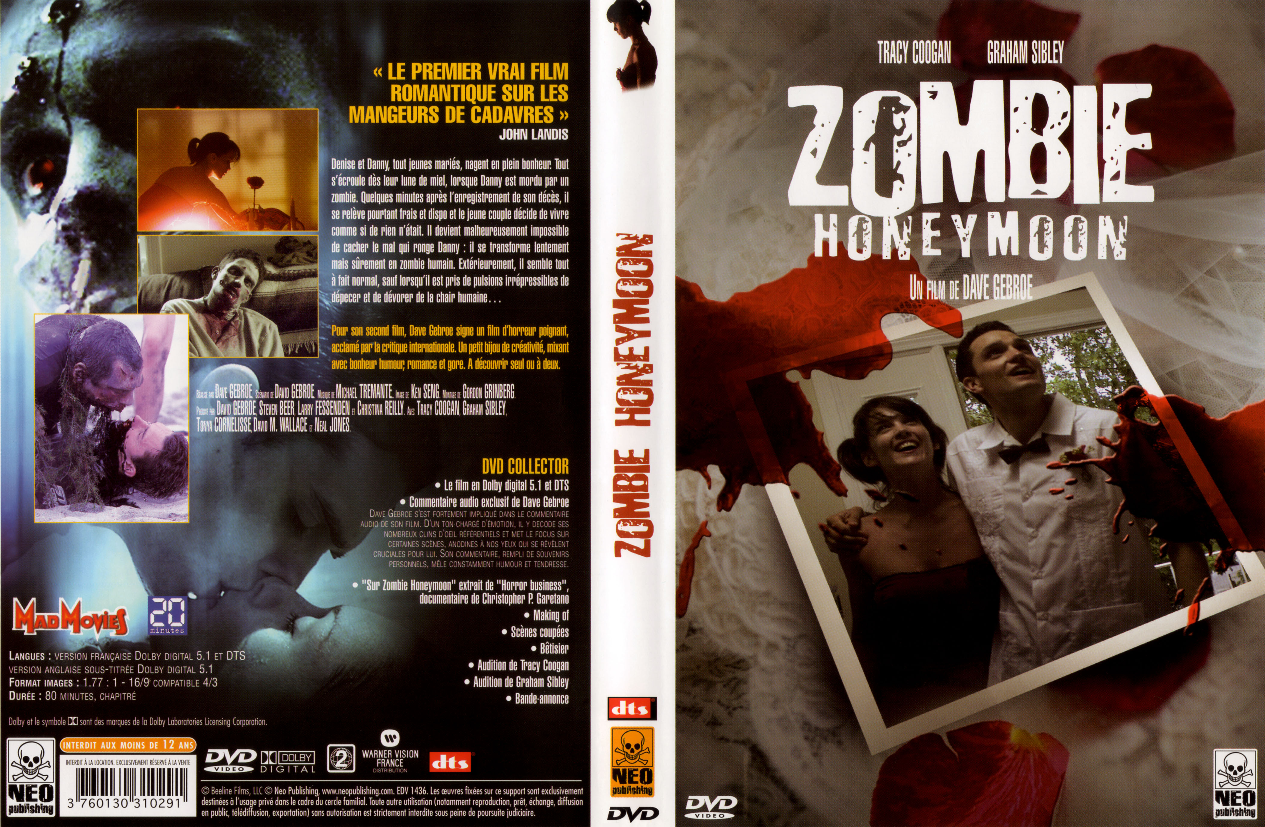 Jaquette DVD Zombie honeymoon