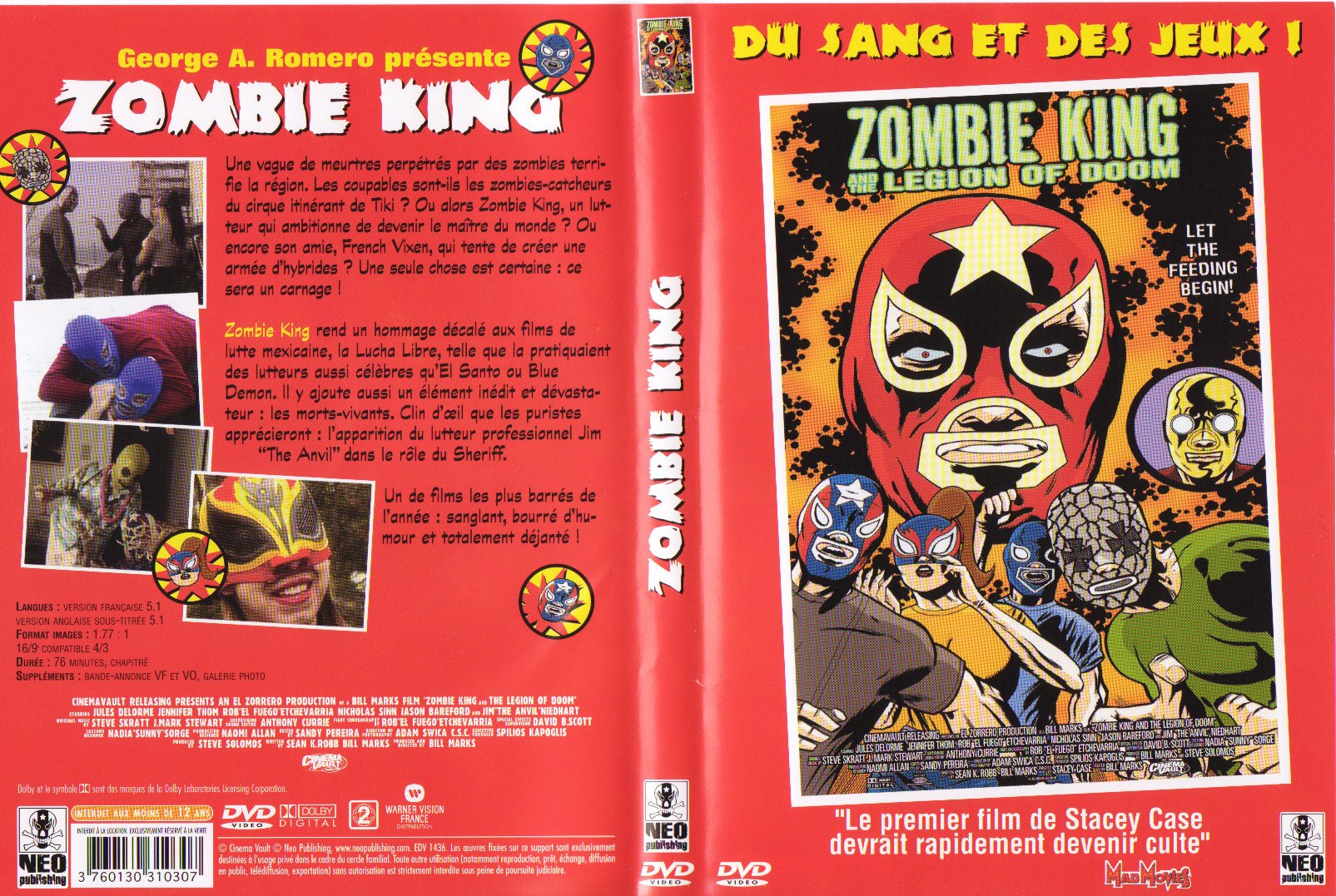 Jaquette DVD Zombie king