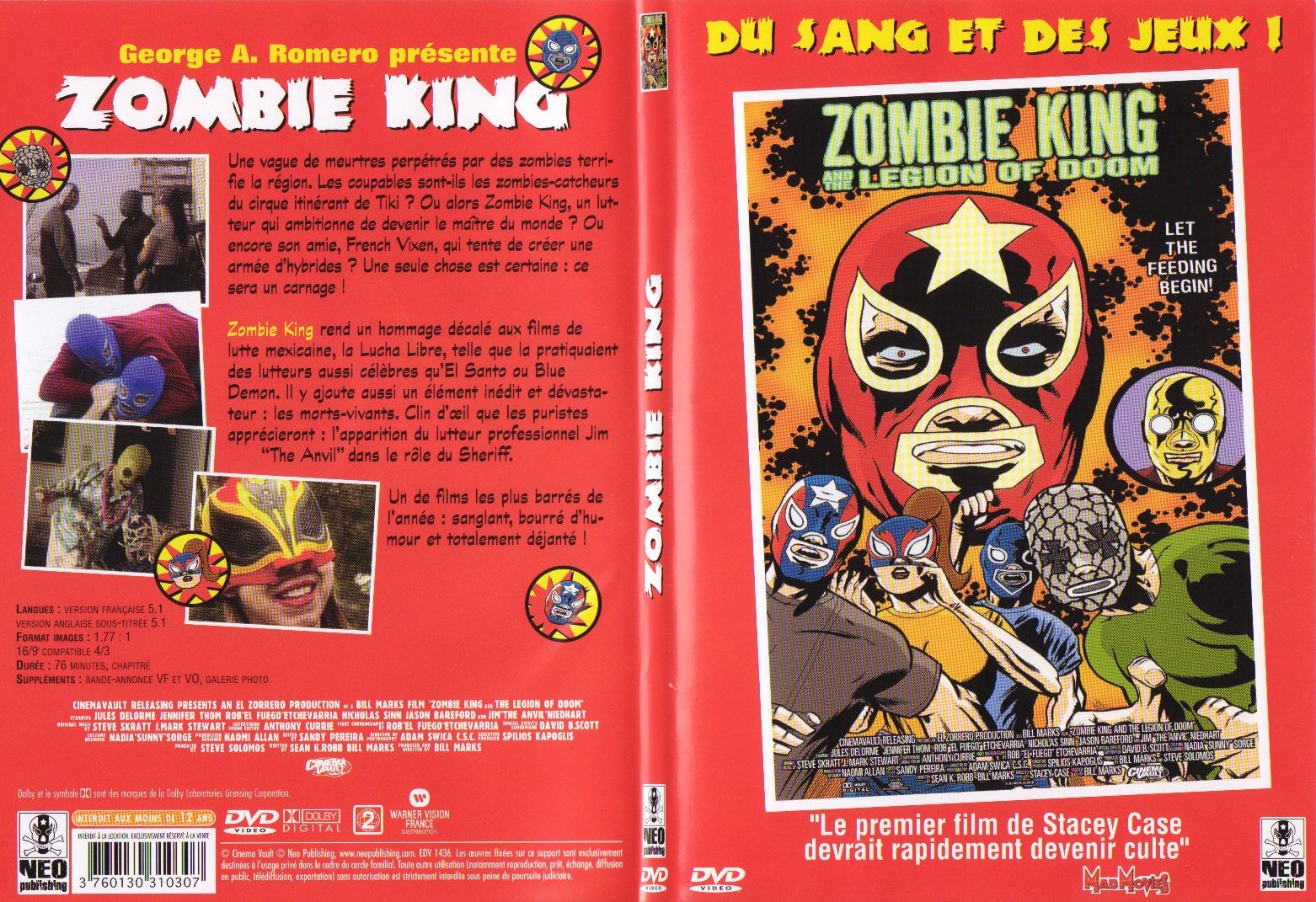 Jaquette DVD Zombie king - SLIM