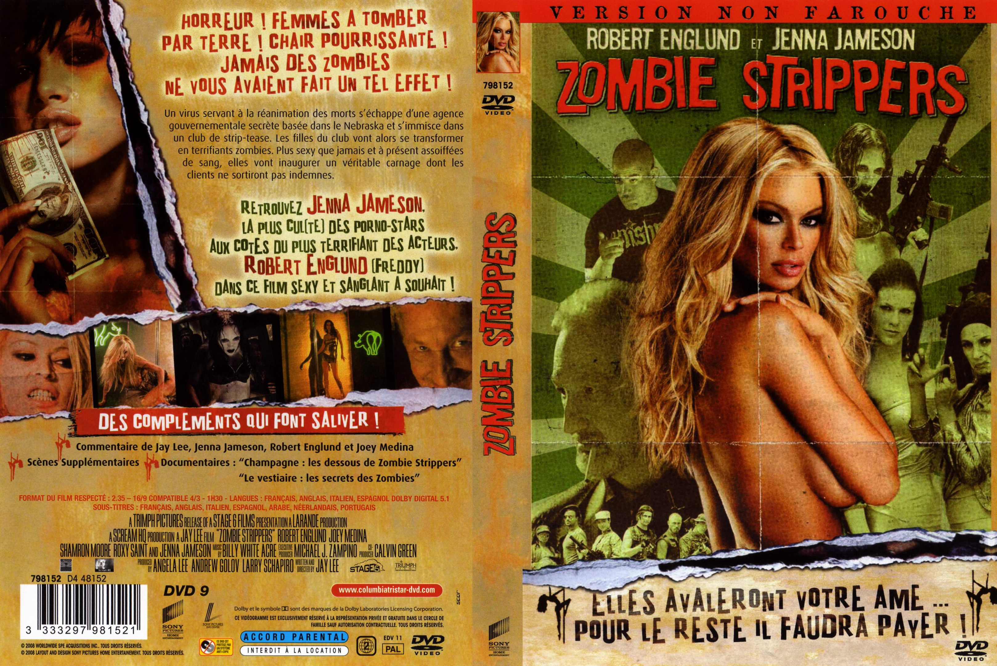 Jaquette DVD Zombie strippers