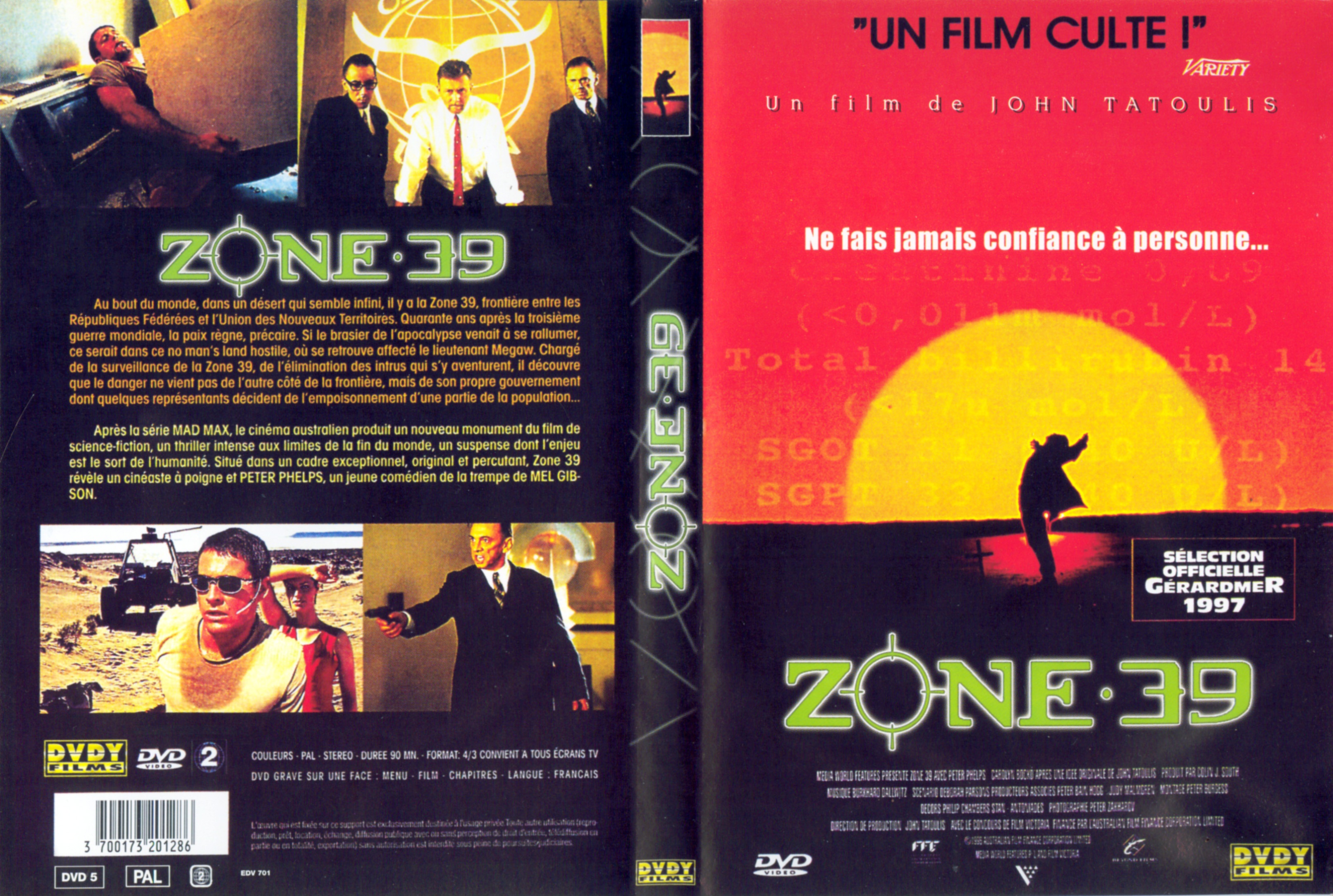 Jaquette DVD Zone 39