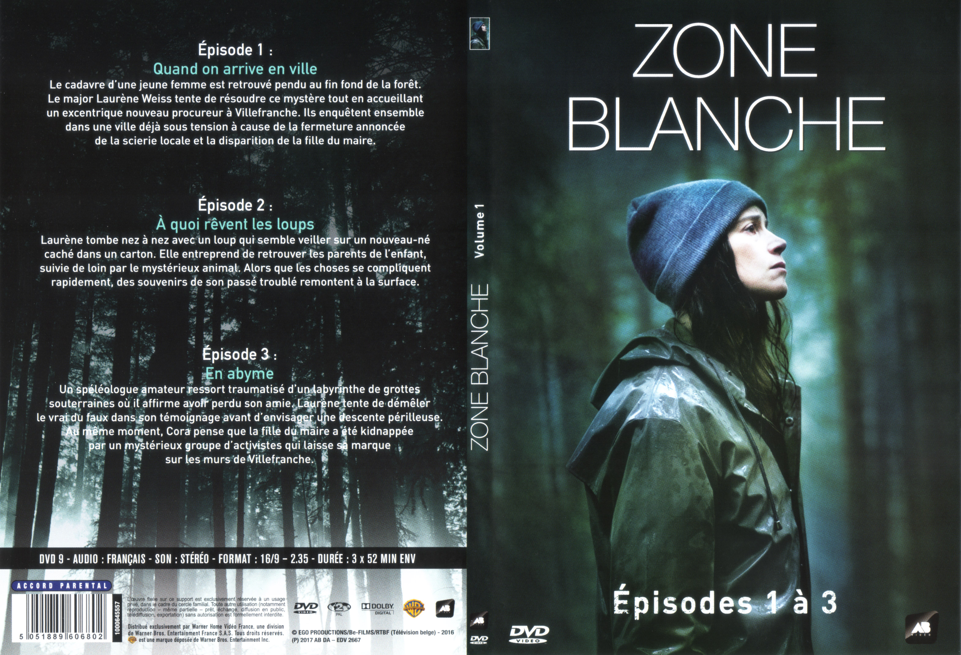 Jaquette DVD Zone blanche pisode 1-3