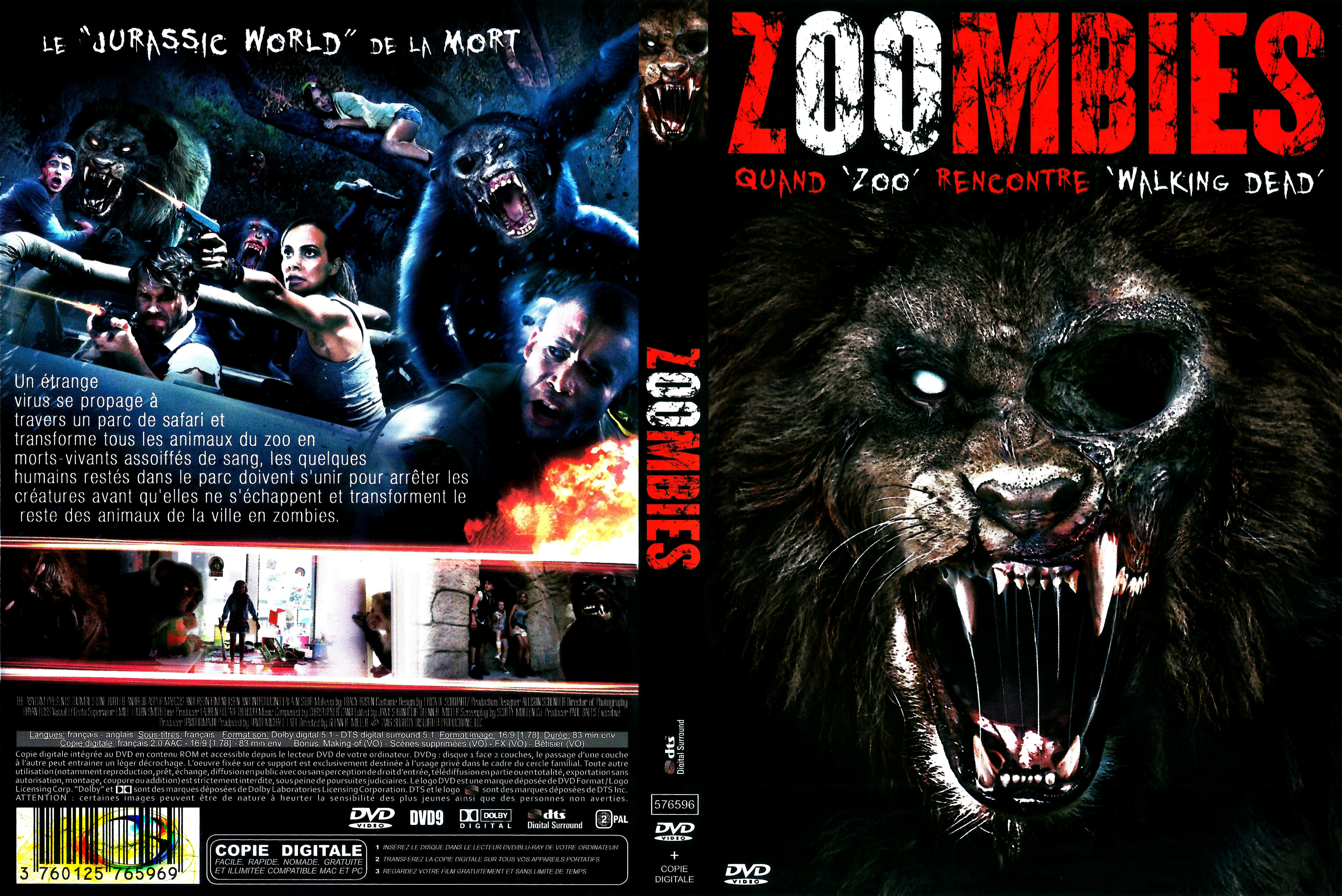 Jaquette DVD Zoombies