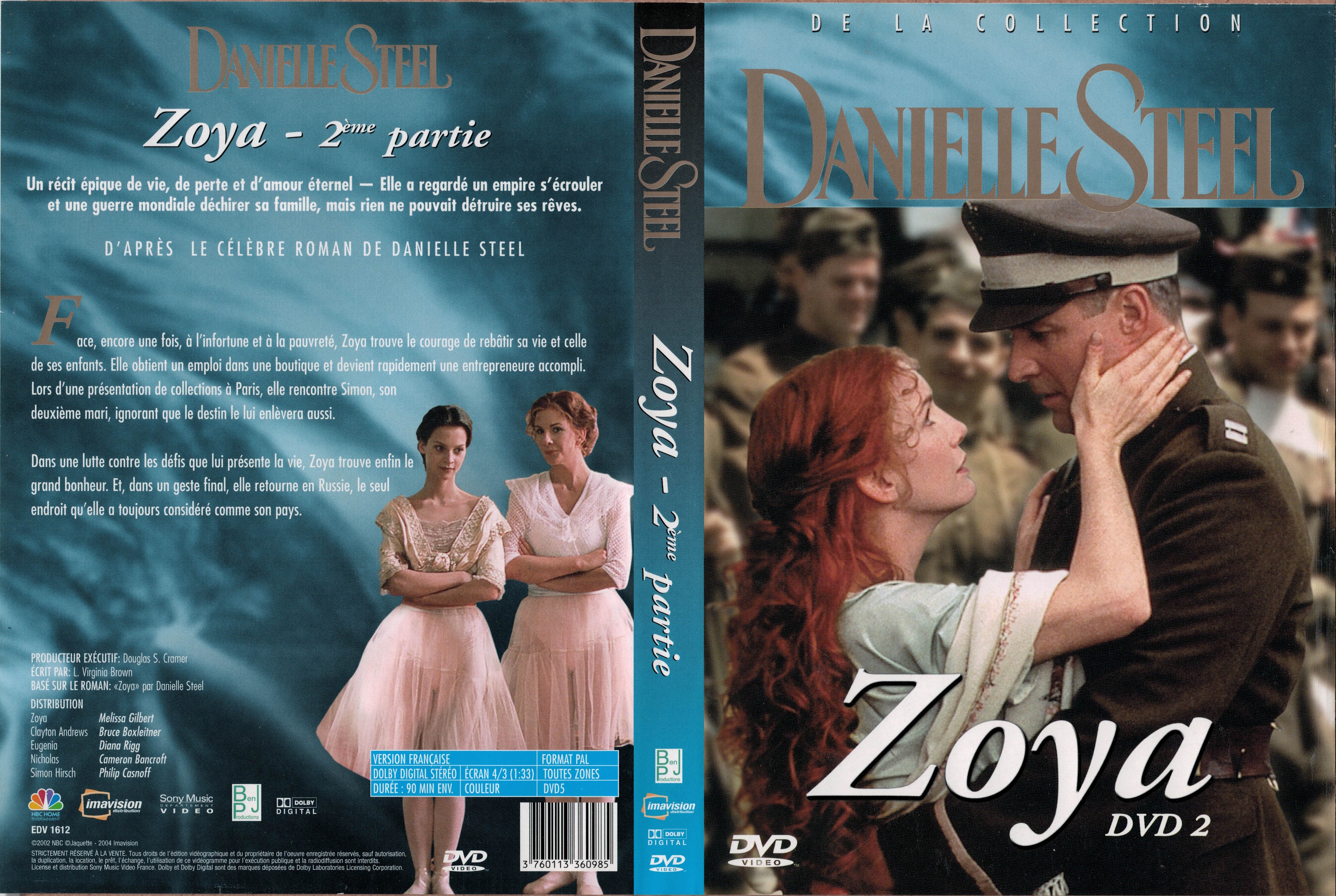 Jaquette DVD Zoya part 2