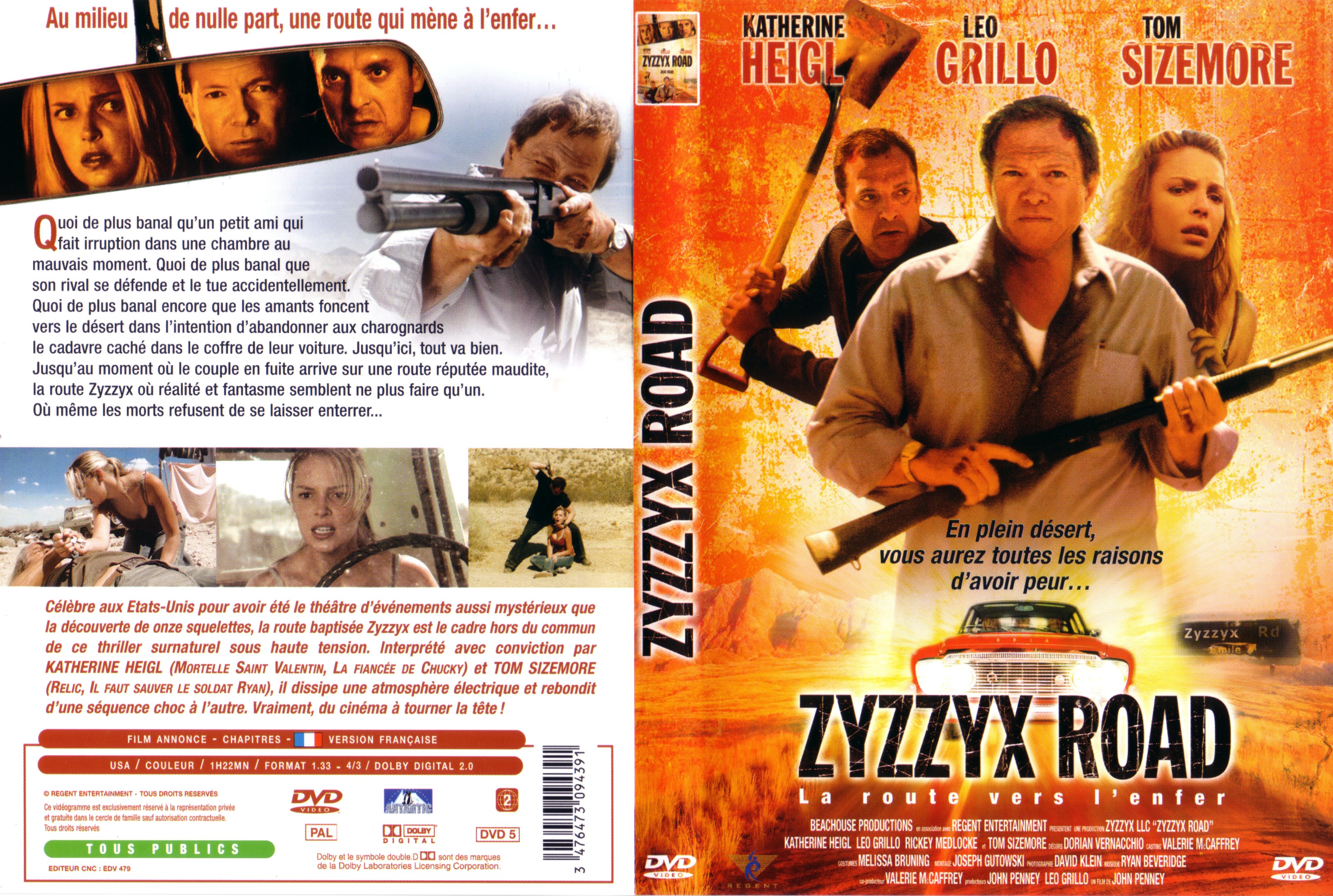 Jaquette DVD Zyzzyx road