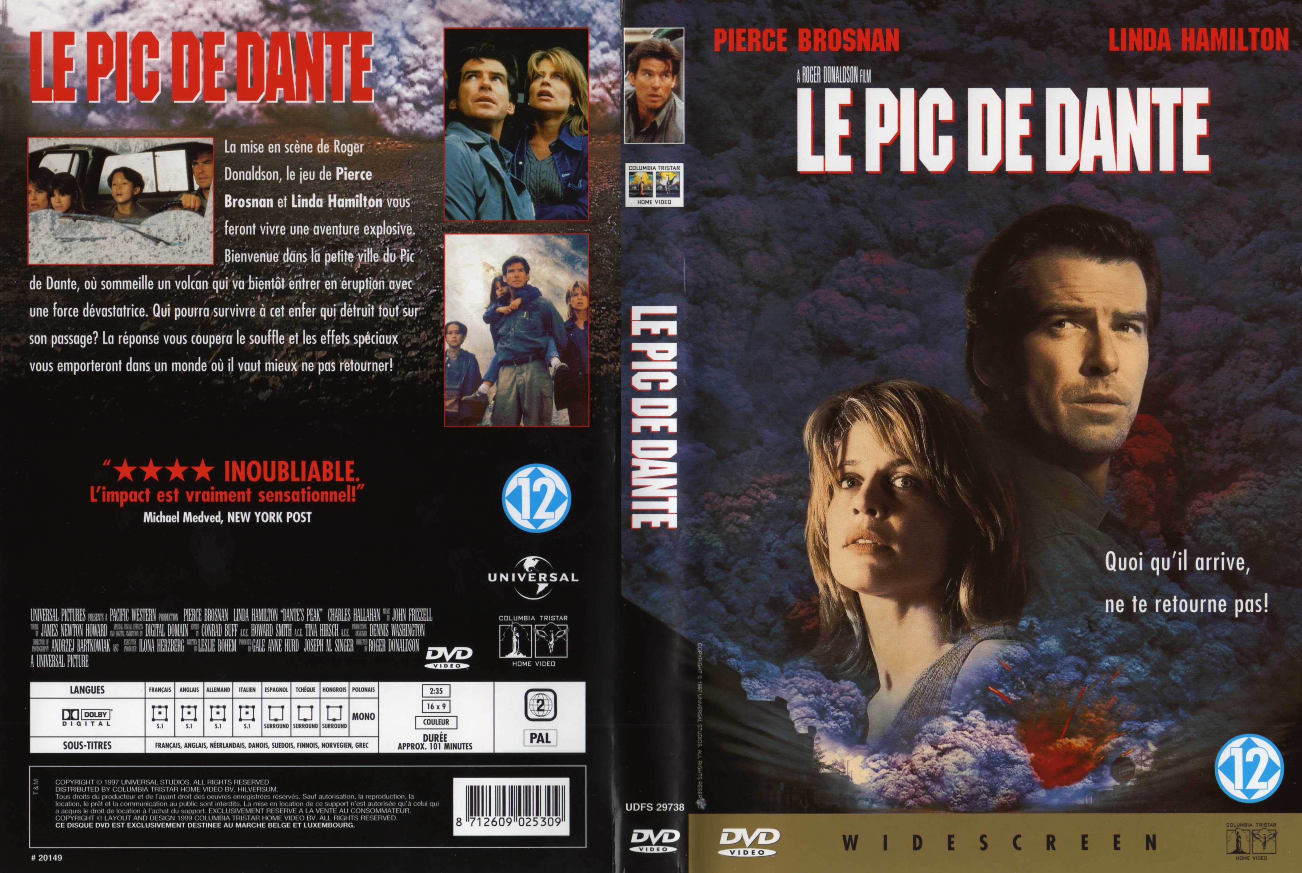 Jaquette DVD  Le pic de dante v3