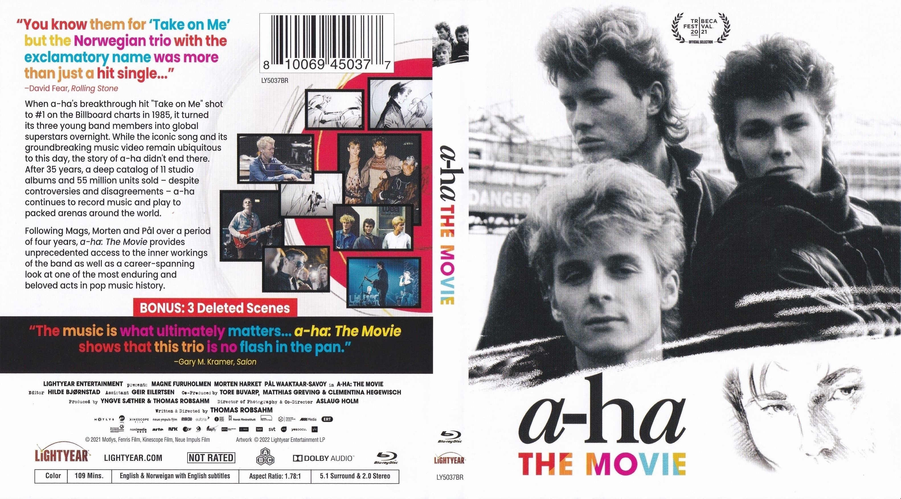 Jaquette DVD a-ha - The Movie ZONE 1 (BLU-RAY)