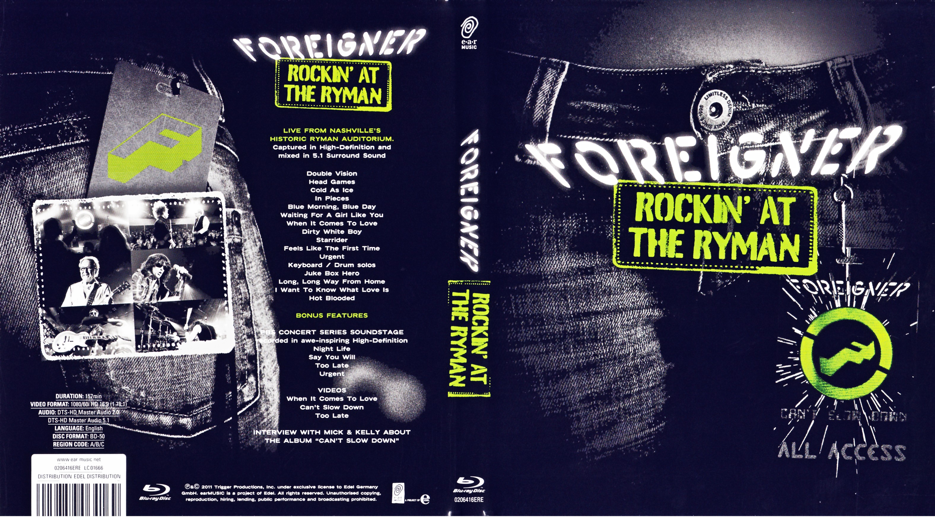 Jaquette DVD foreigner - Rockin