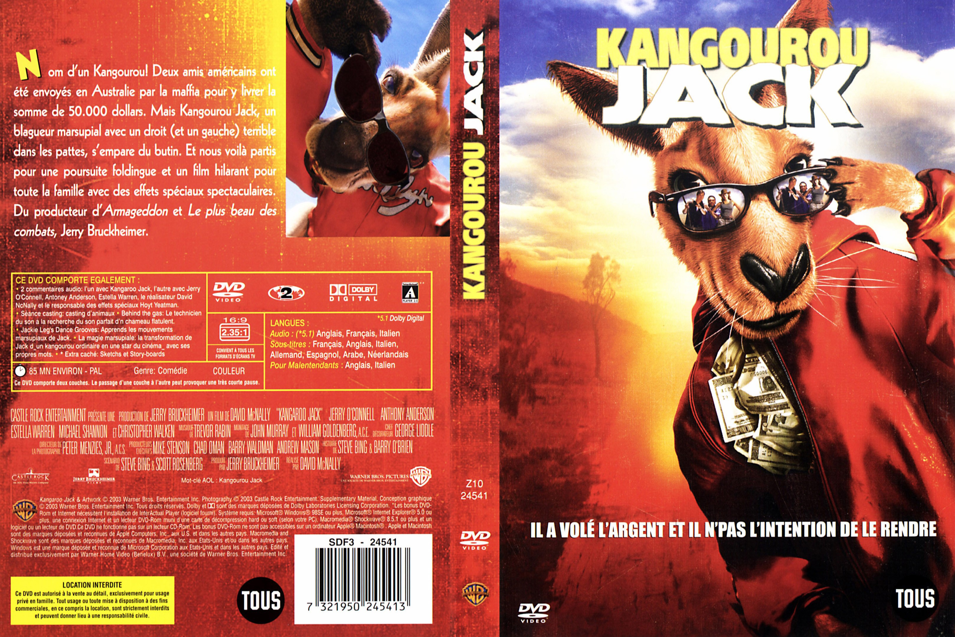Jaquette DVD kangourou jack v2