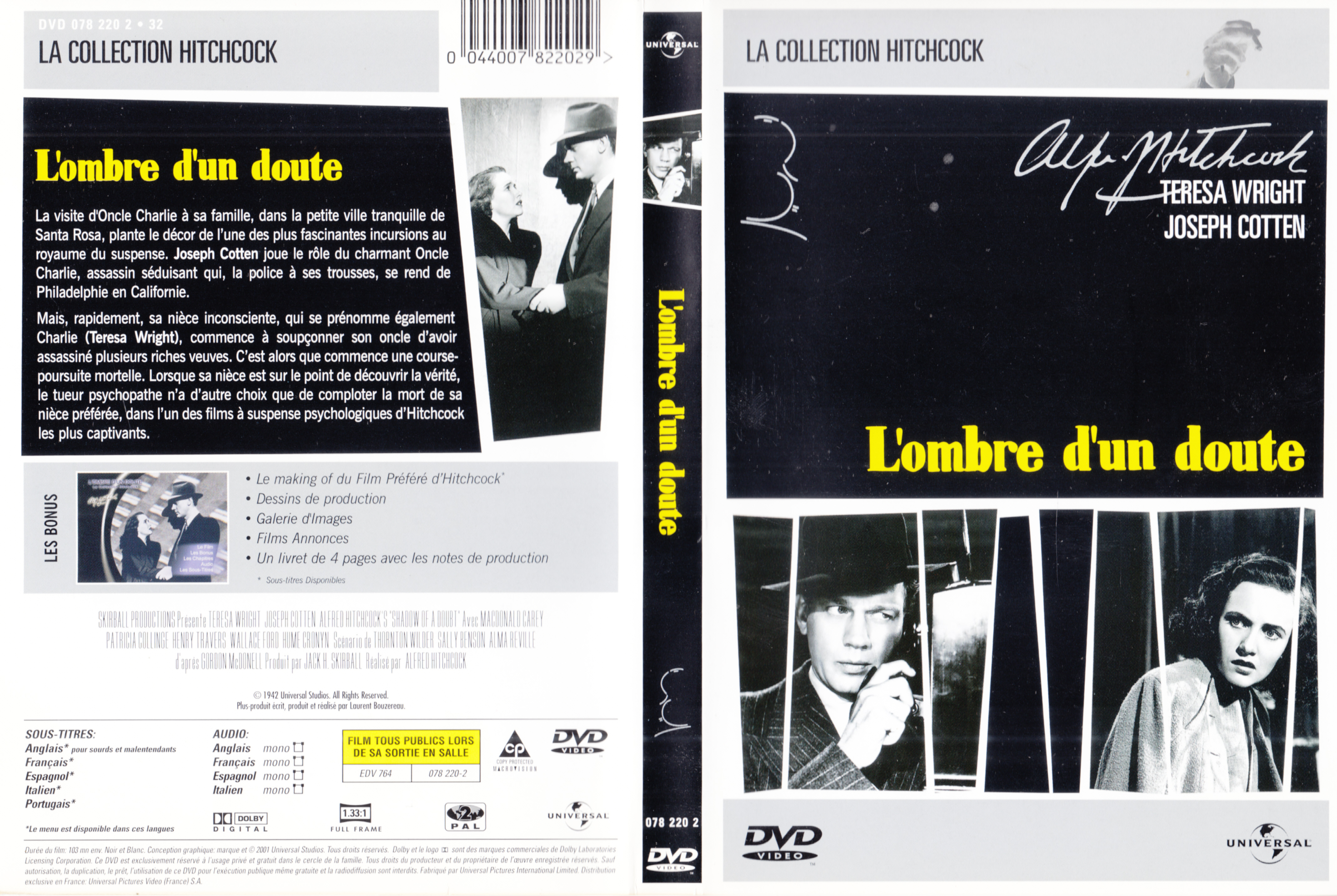 Jaquette DVD L