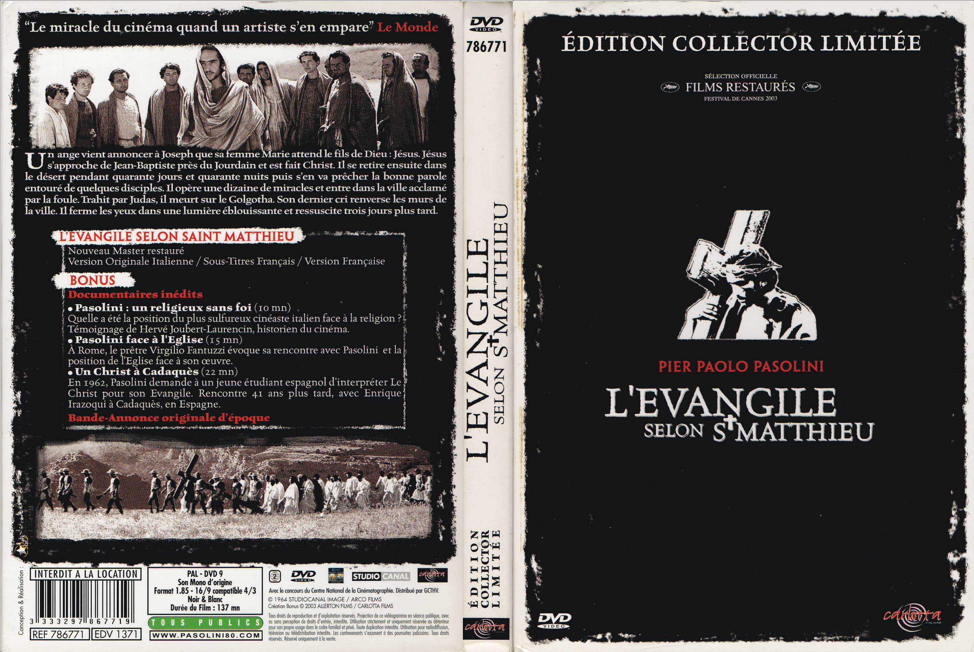 Jaquette DVD L