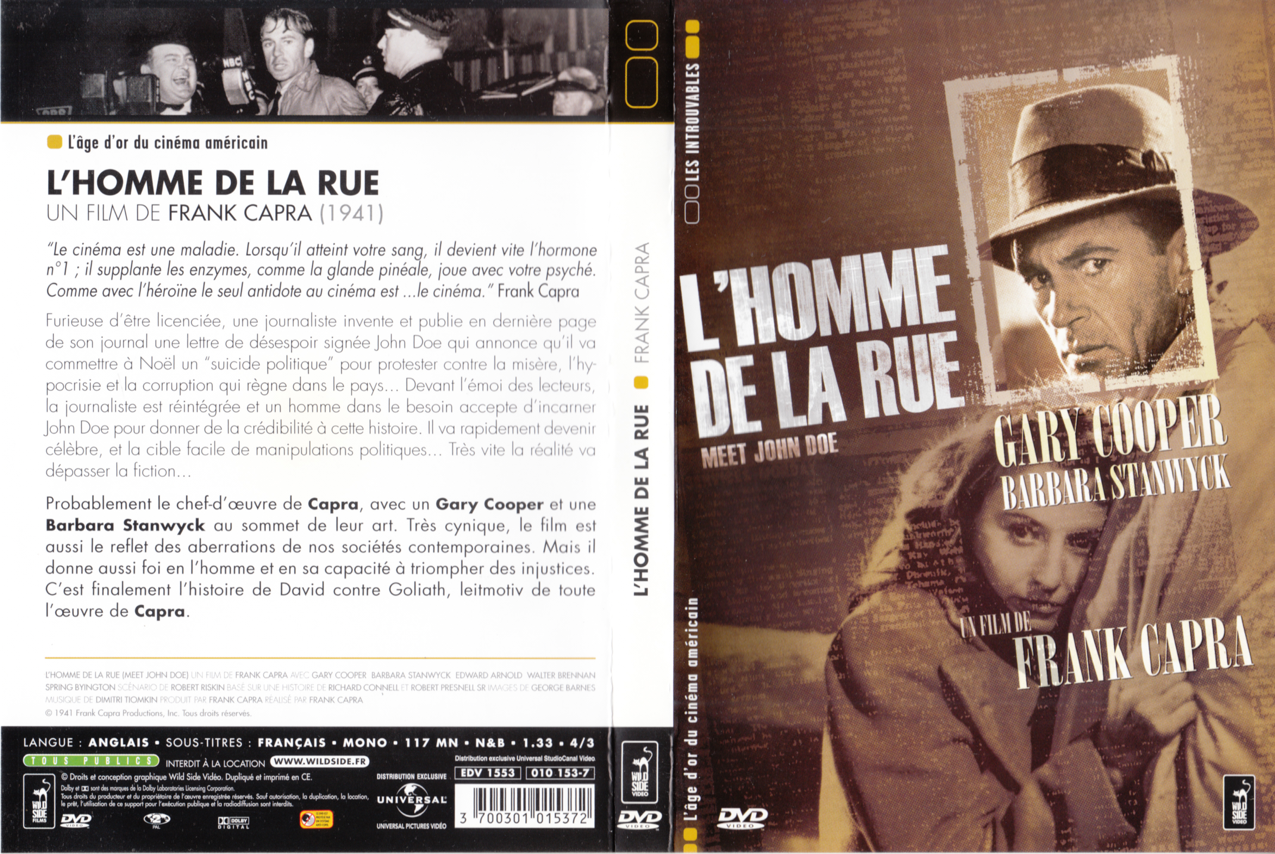 Jaquette DVD L