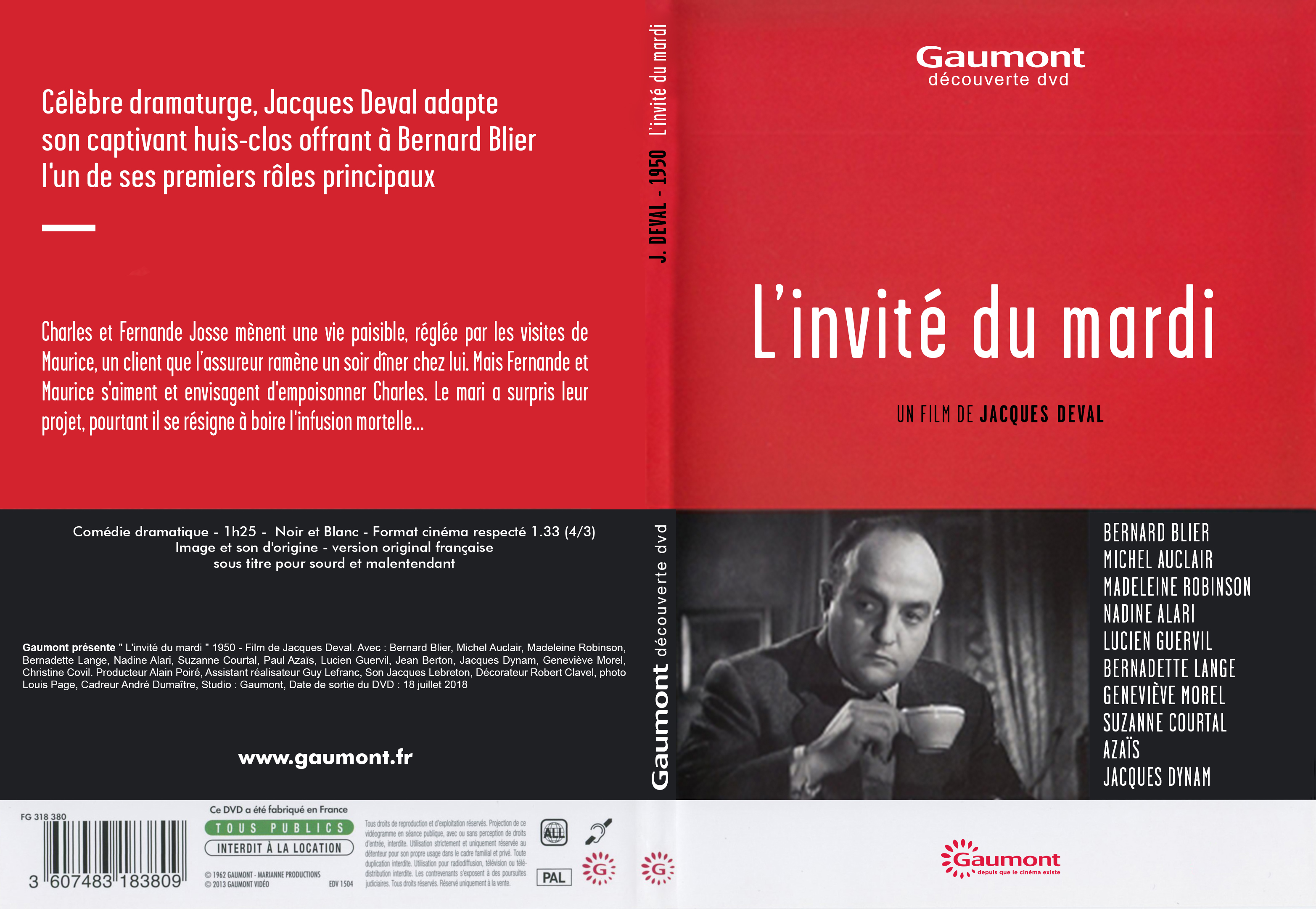 Jaquette DVD L