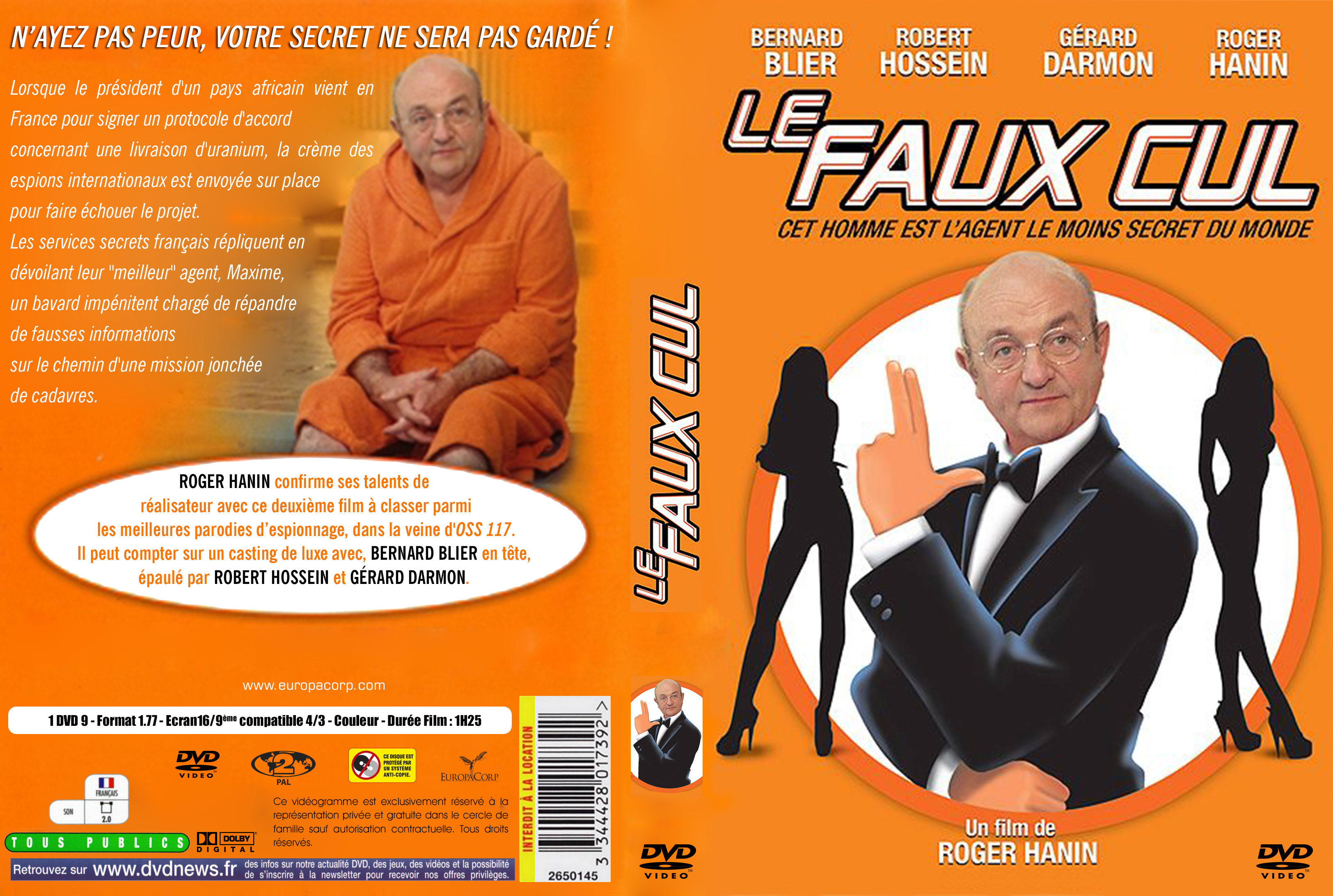 Jaquette DVD le faux cul custom