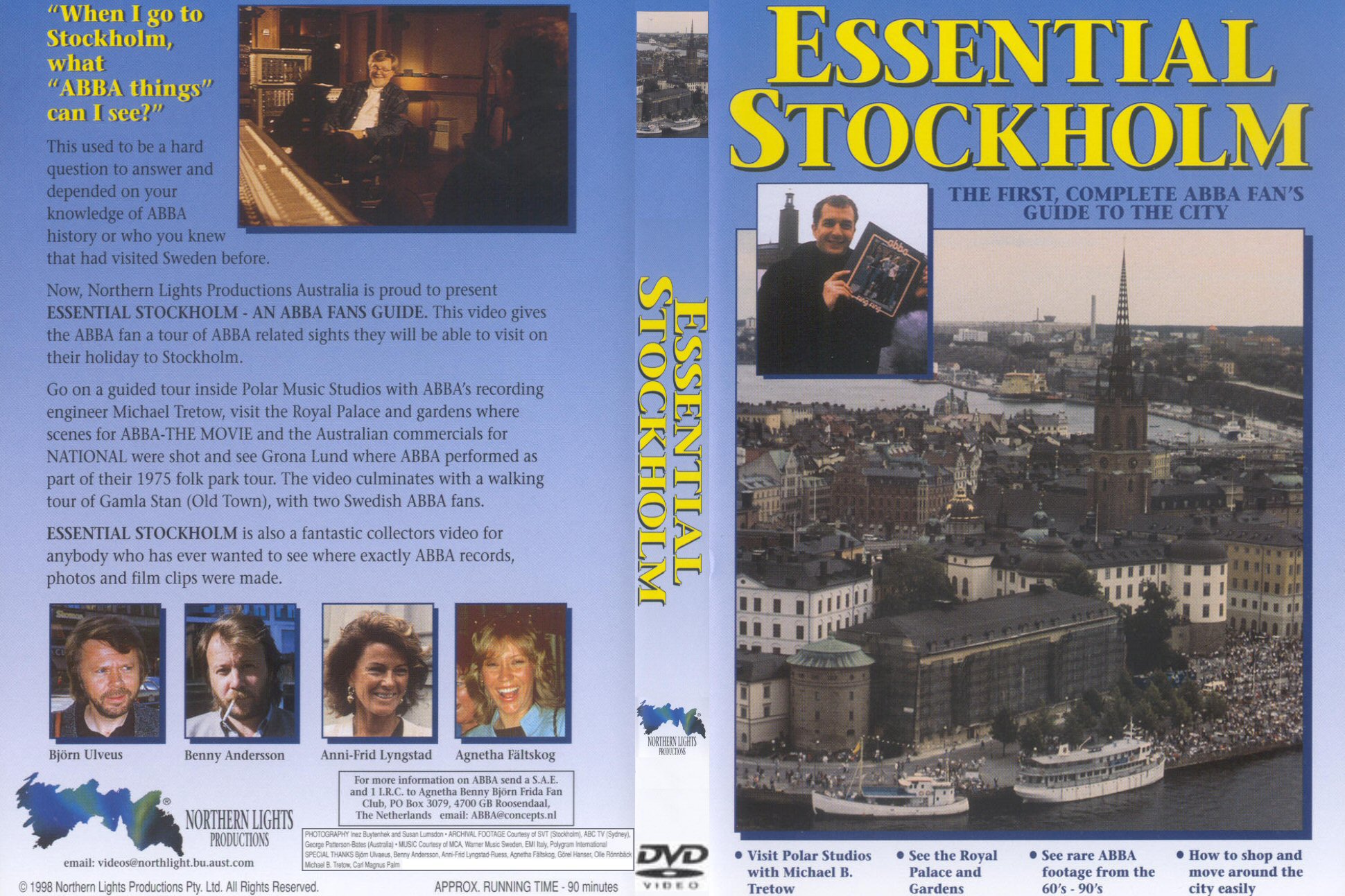 Jaquette DVD ABBA Essential Stockholm Zone 1