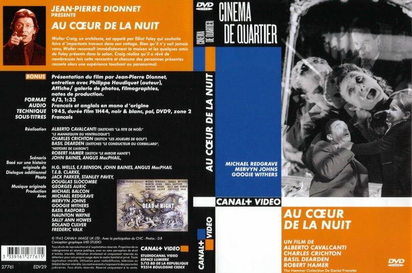 Jaquette DVD Au coeur de la nuit