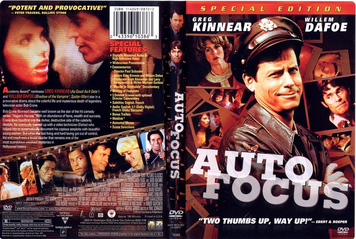 Jaquette DVD Auto Focus Zone 1