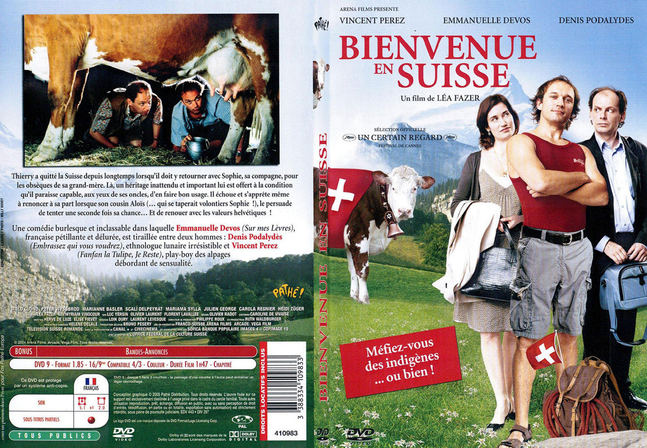 Jaquette DVD Bienvenue en Suisse - SLIM